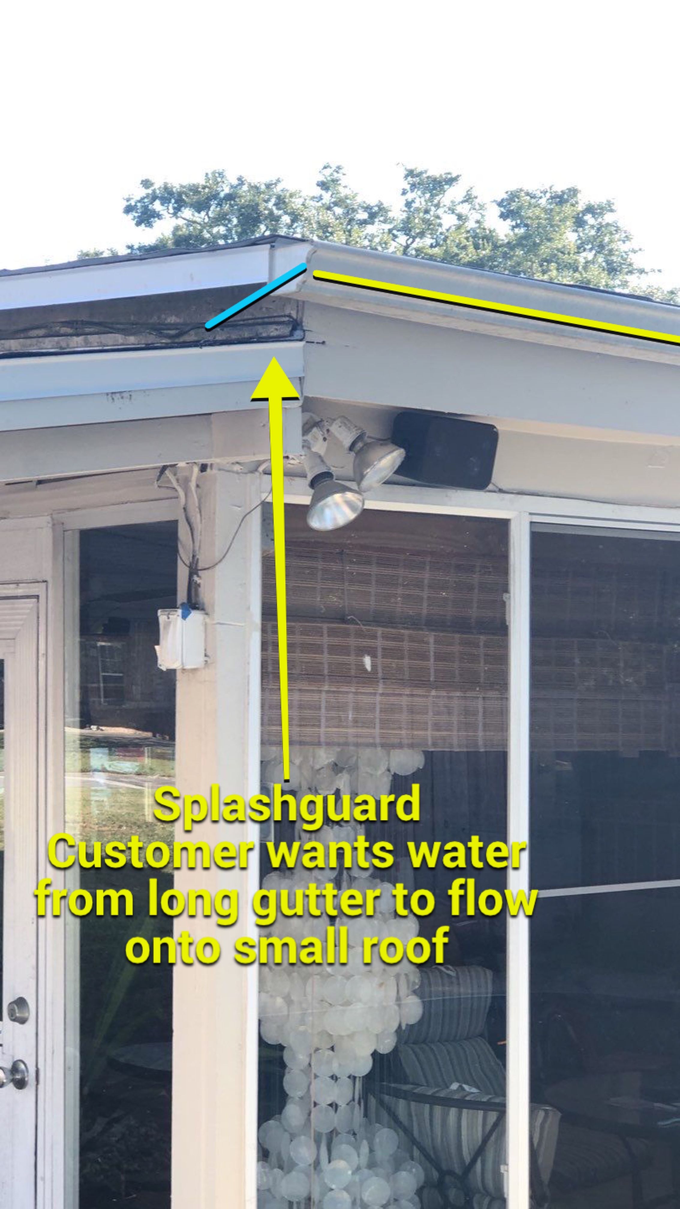 Gutter Installation using K-Style Seamless Gutters and Gutter Leaf Guards by Gutter Professors