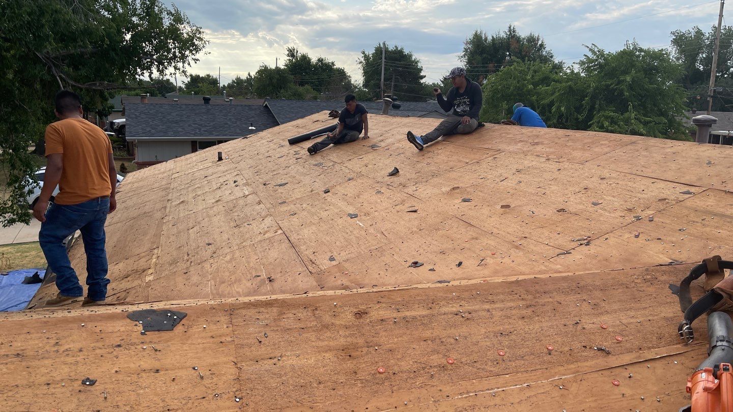 Residential Roofing Installation using GAF Natural Shadow  by A & H Roofing and Contracting
