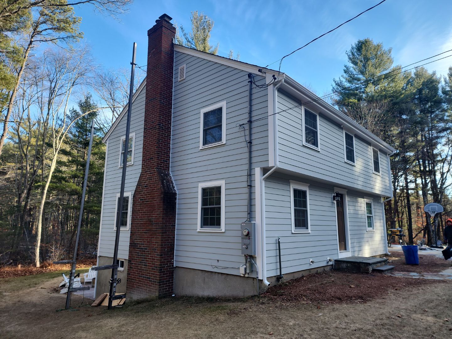 Exterior remodeling in Carlsile, MA by UBrothers Construction