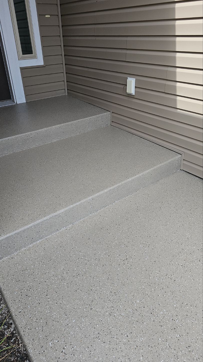 Patio Transformation using Santa Fe Hybrid by Croc Coatings, LLC