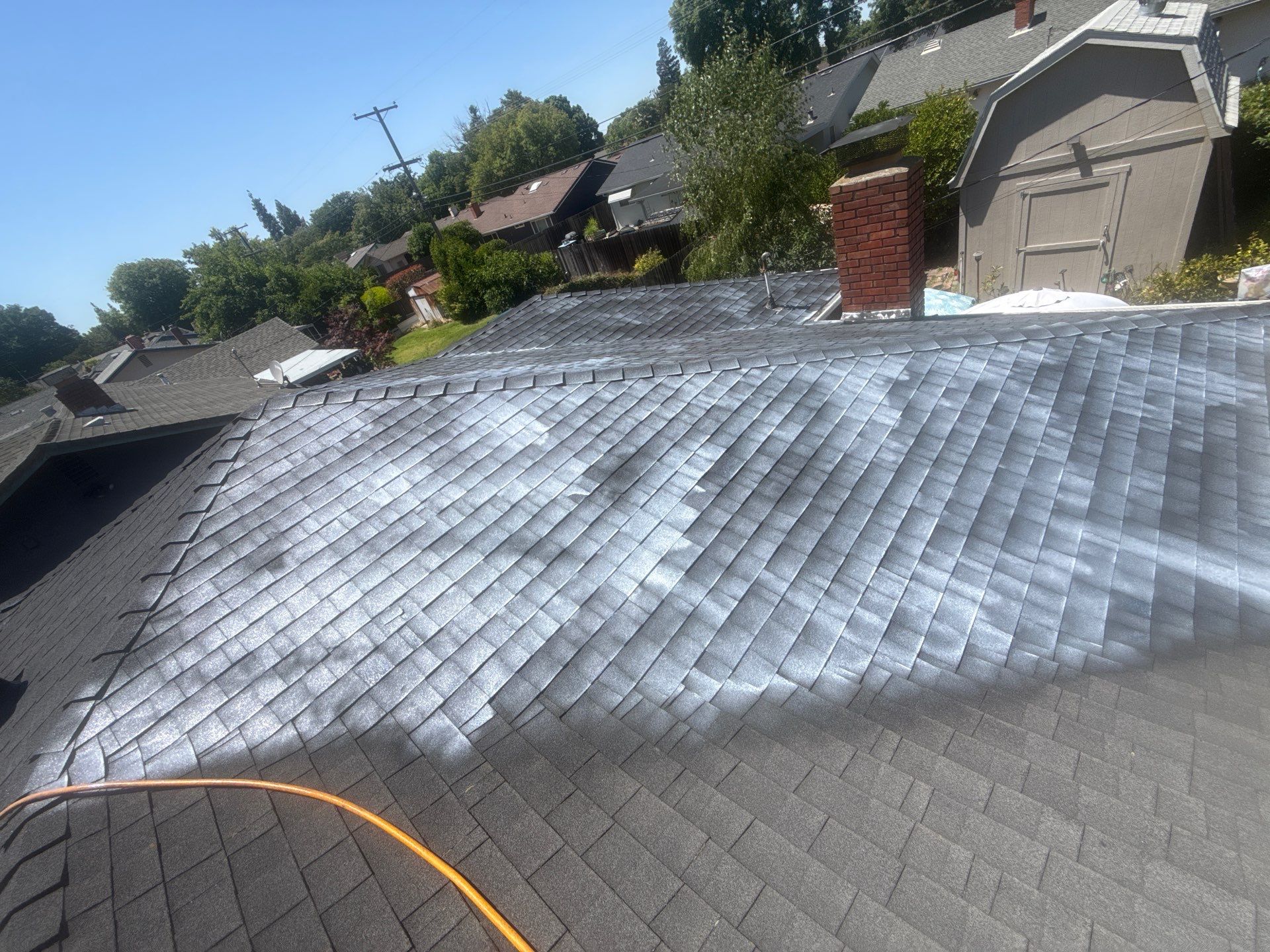 Roof Rejuvenation using Roof Maxx Treatment by Roof Maxx of Folsom