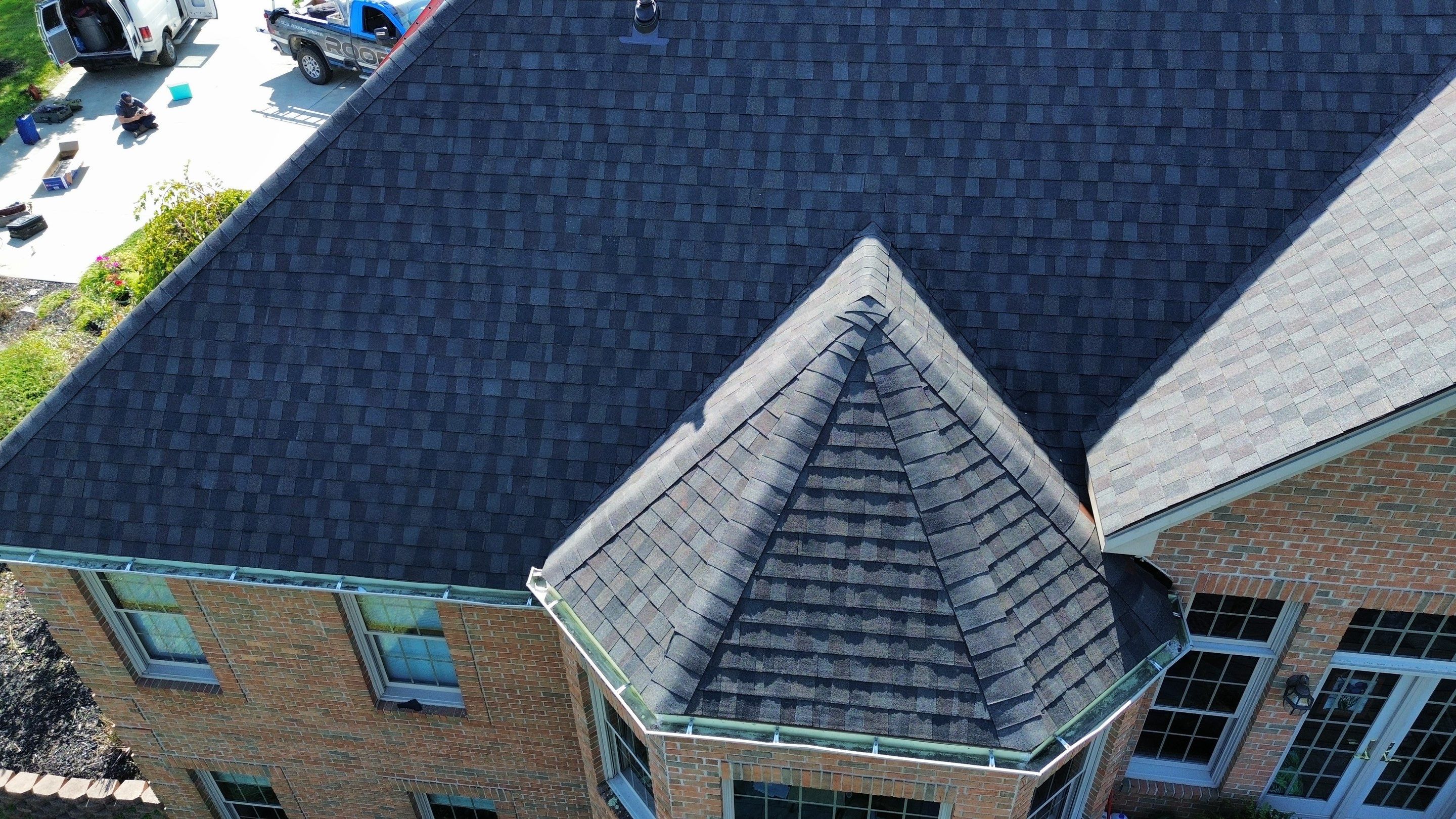 Residential Roofing Installation using Timberline HDZ Shingles - Appalachian Sky by RoofX 