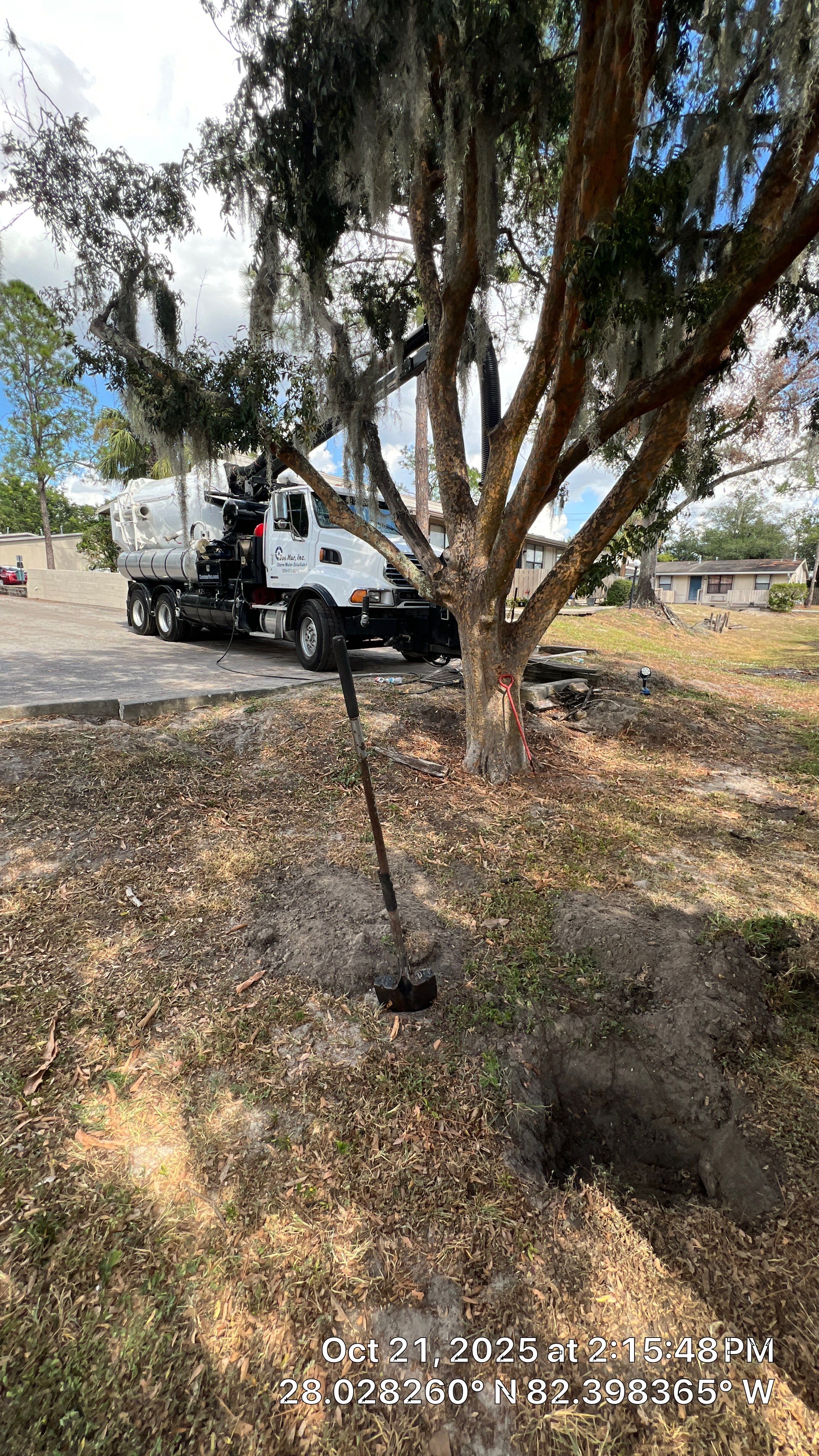 Apartment Complex Storm Water System Cleaning and Maintenance by Don Mar, Inc. Storm Water Solutions