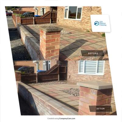 Driveway And Patio Clean using honda 21 ltr/min