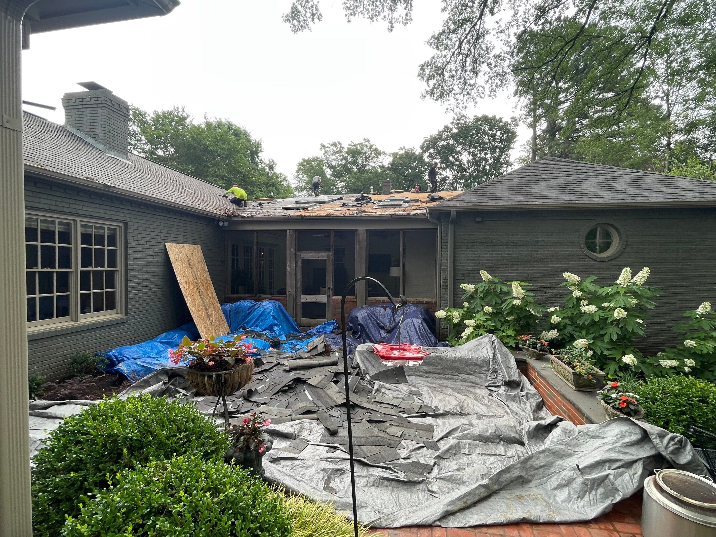 Asphalt Shingle Roof Repair and Skylight Restoration in Memphis by Revival Roofing Services