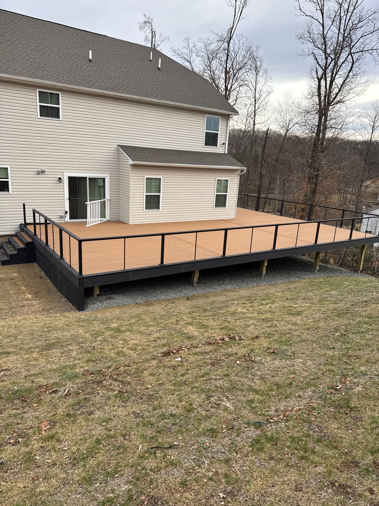 New Deck in Roxbury, New Jersey by deck guardian
