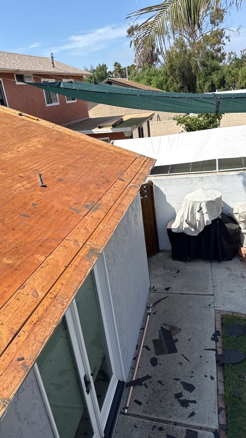 San Diego Roof Replacement and Wood Fascia Repair with Malarkey Materials by Reliable Roofing San Diego Inc.