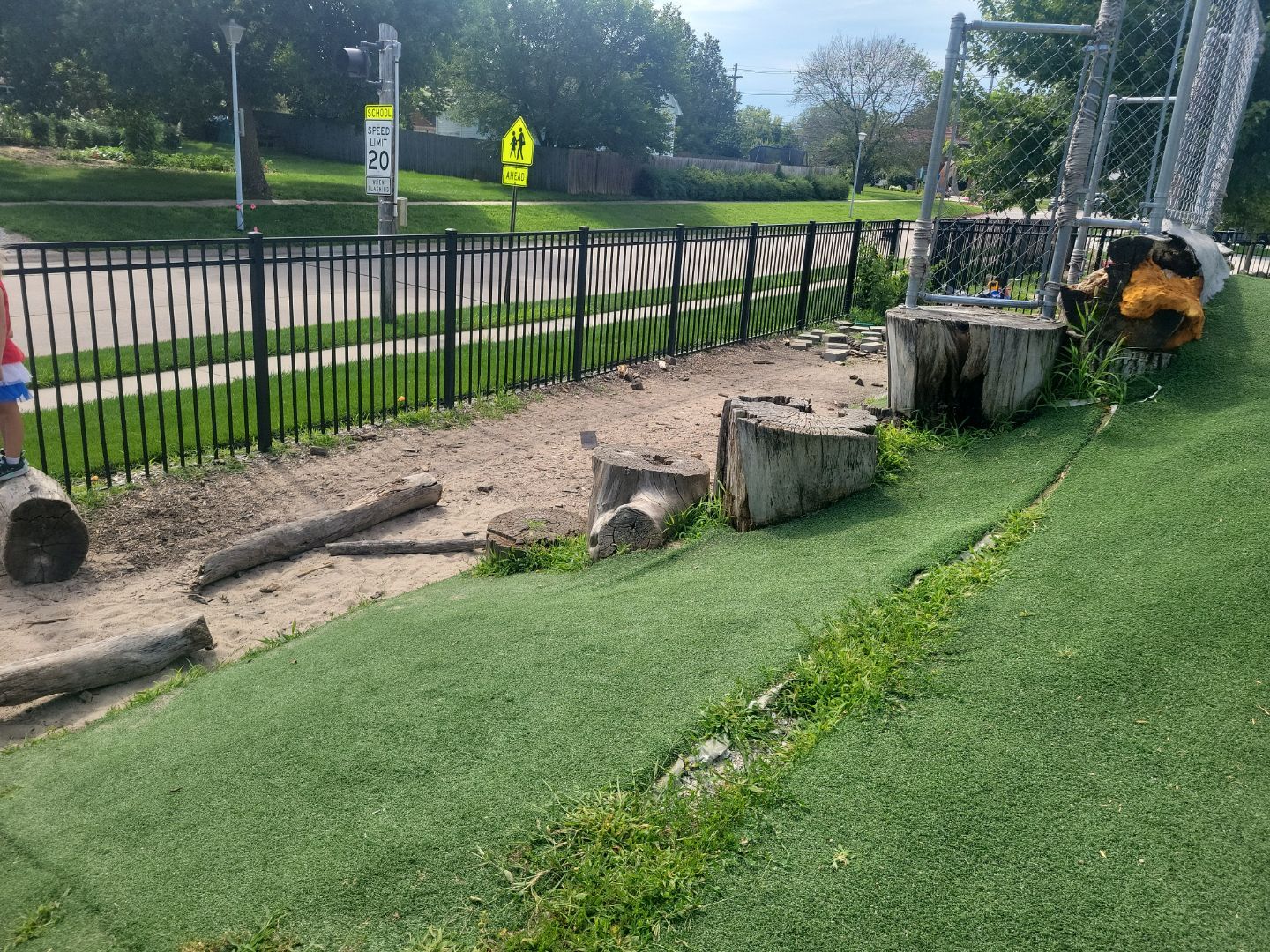 CDC Turf & Playground Project. by New Horizon Landscapes
