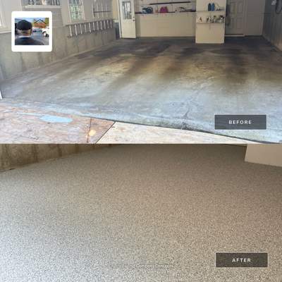 Tidal Wave Concrete Floor Coating Transformation