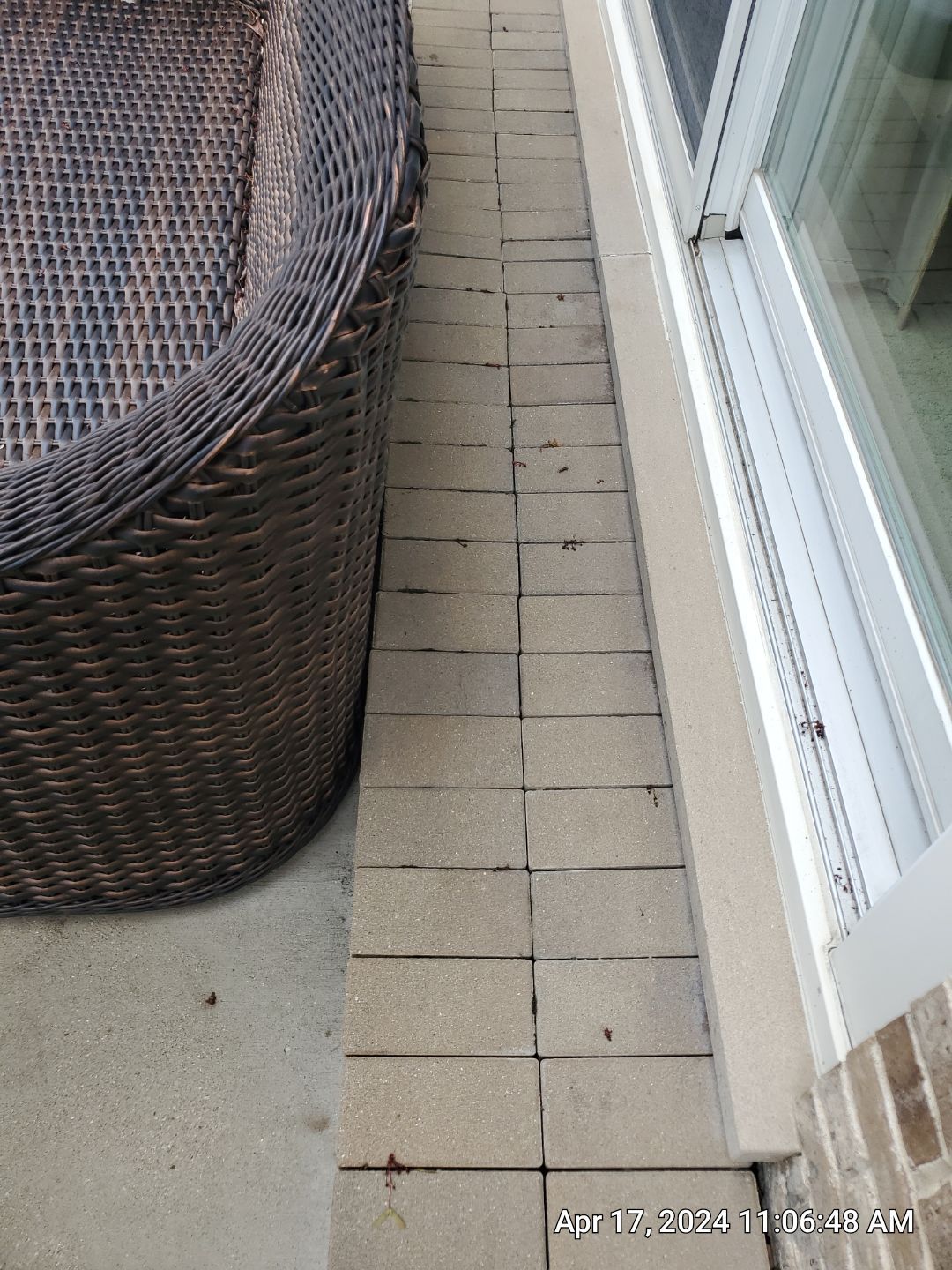 concrete patio and driveway cleaning by Northern Power Washing LLC.