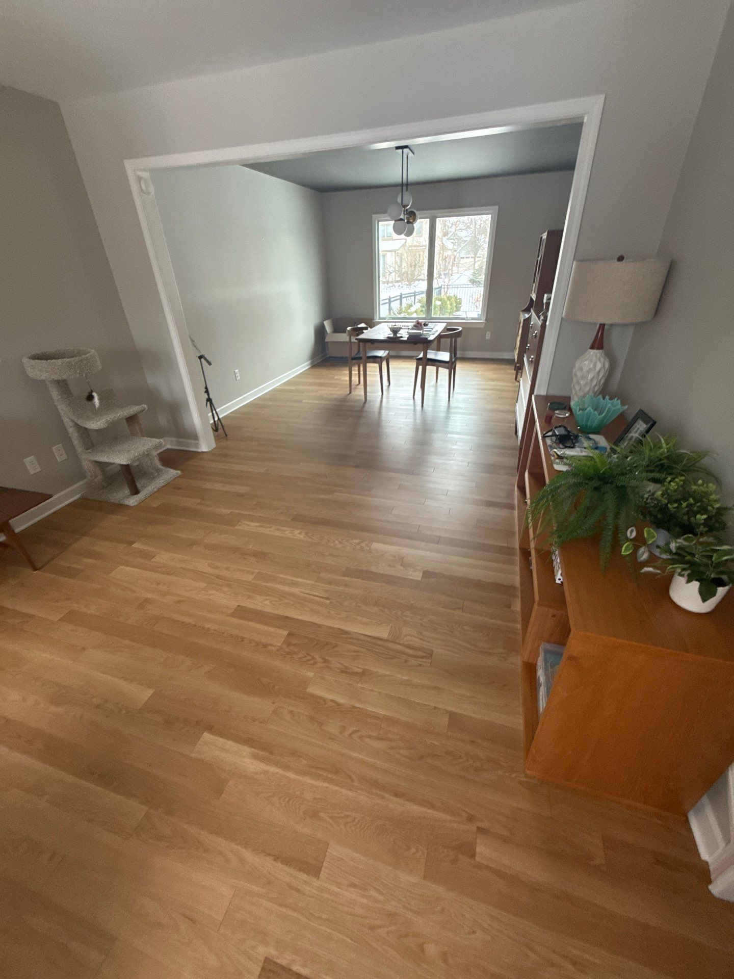 Project in Saline, MI by Ann Arbor Hardwoods 