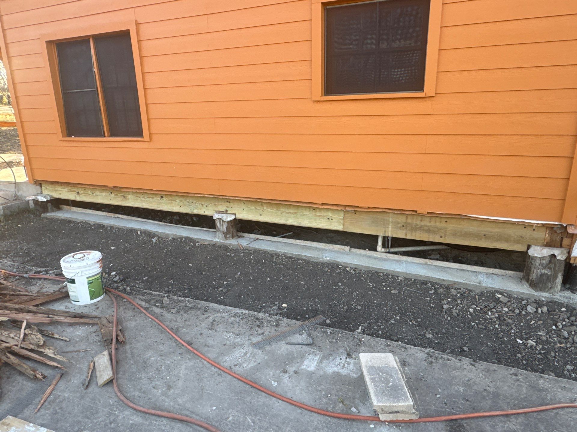 Rock removal and stone installation  by TXN Remodeling n Construction