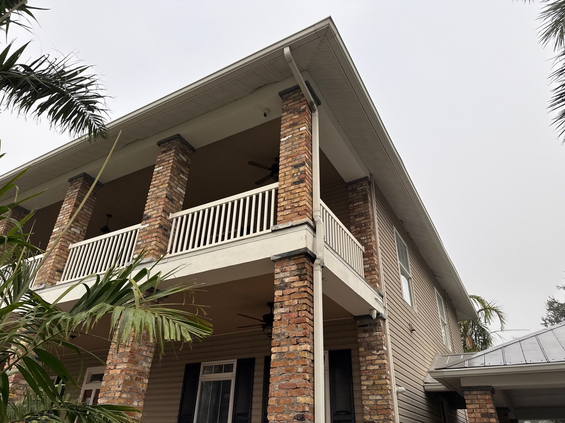 2-Story House Wash and Garage Pressure Washing in Palmetto, FL by Sunshine AquaWash