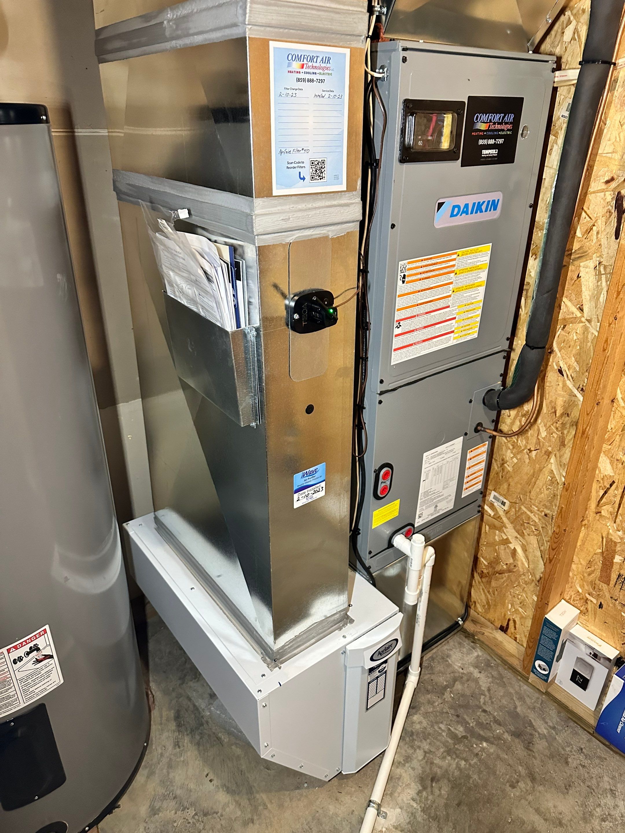 Heat Pump & Air Handler Installation using Daikin Fit by Comfort Air Technologies