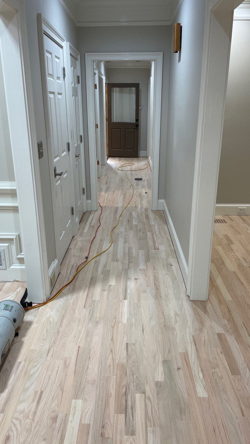 New 2.25" solid red oak by Footprints Floors of East Atlanta