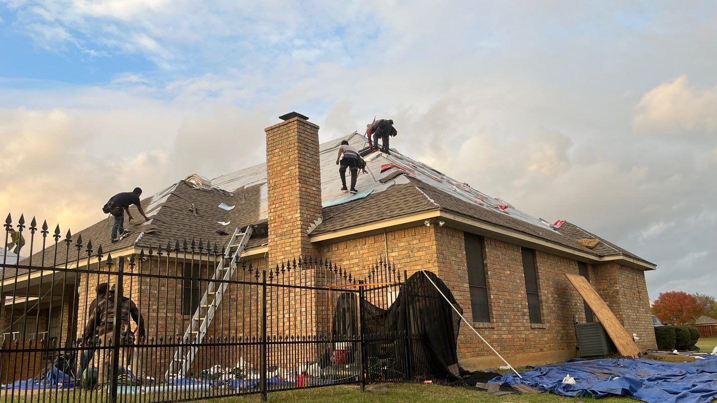 Rendon Forth Worth Texas Large Estate - Roofing Installation using GAF Timberline Armorsheild 2 Class 4 Impact Resistant Shingle System by First United Roofing & Construction