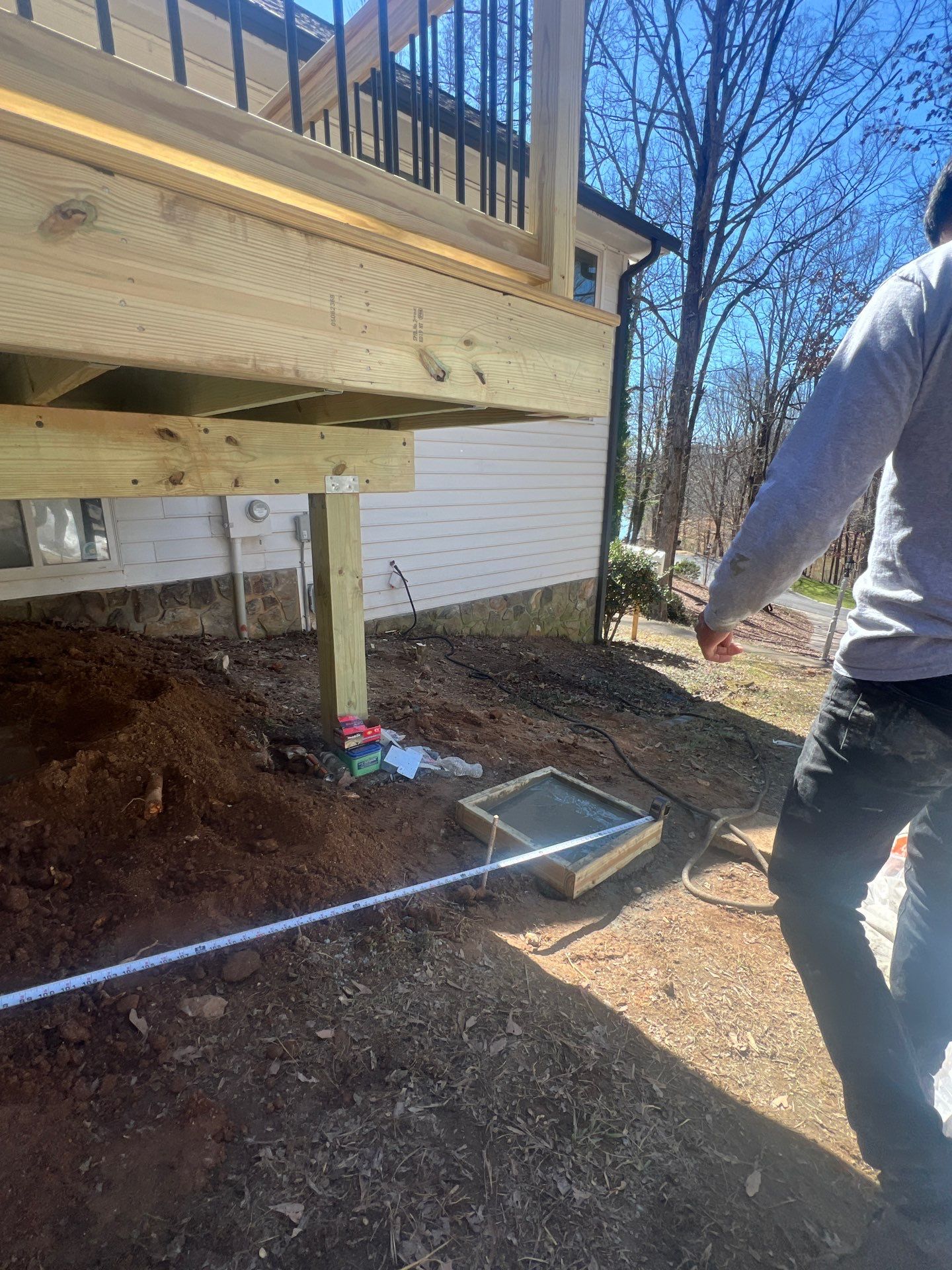 Woodstock, GA Wood Deck Build by Nelson Exteriors