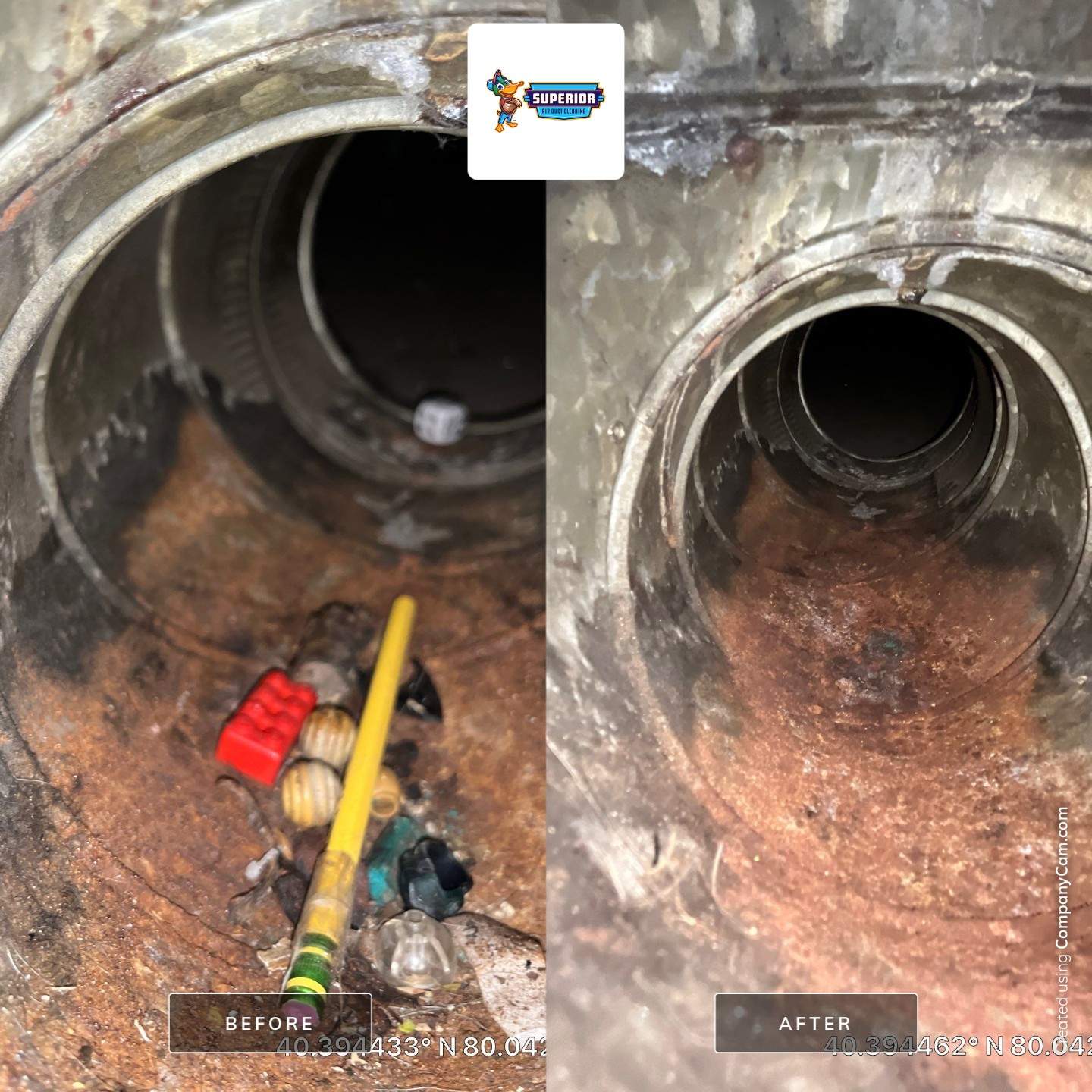 Air Duct Cleaning With a Vacuum Truck in Dormont, PA by Superior Air Duct Cleaning