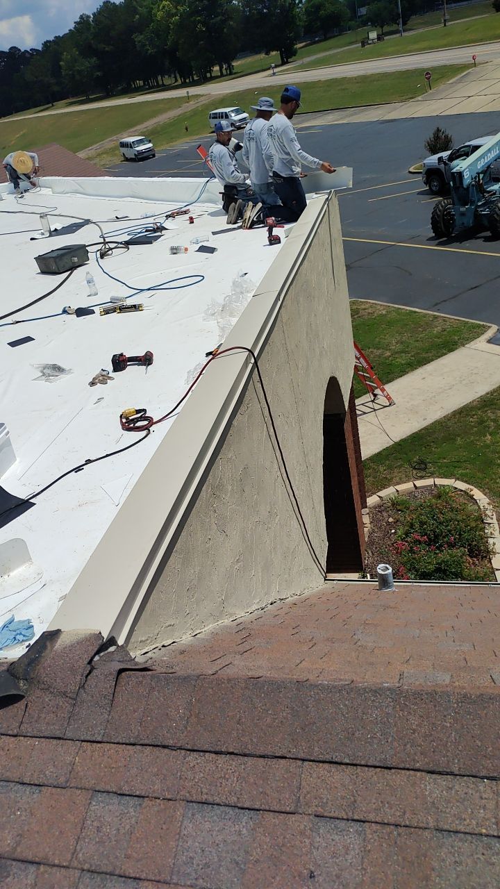 First Assembly of God, De Queen, Arkansas by Hostetler Roofing
