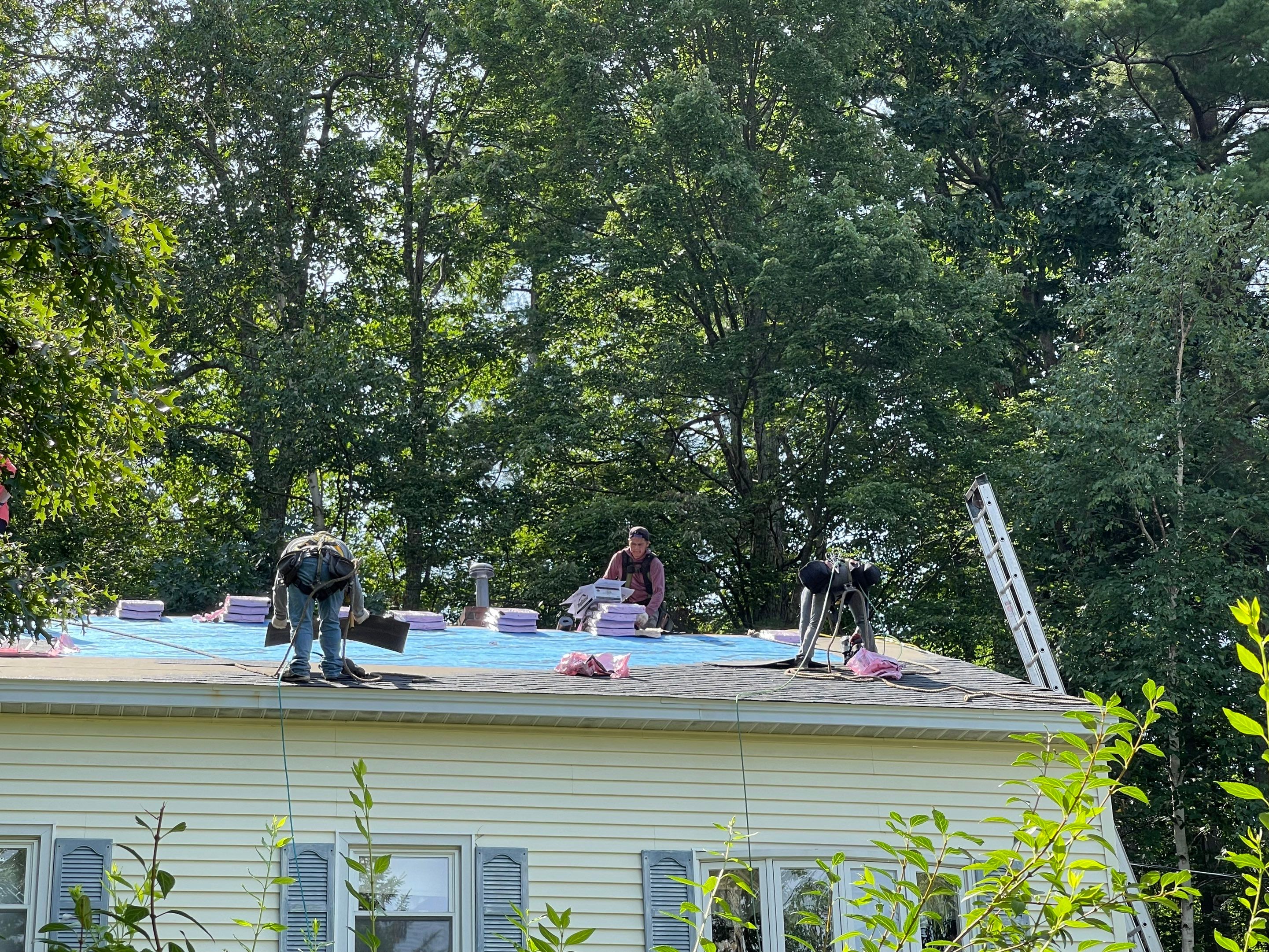 Residential Roofing Installation using Owens Corning TruDefinition by Sensible Home Solutions