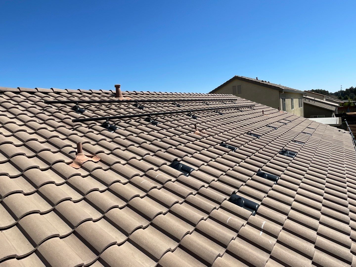 Solar Panel Installation using Solar Panels by Byers Enterprises 