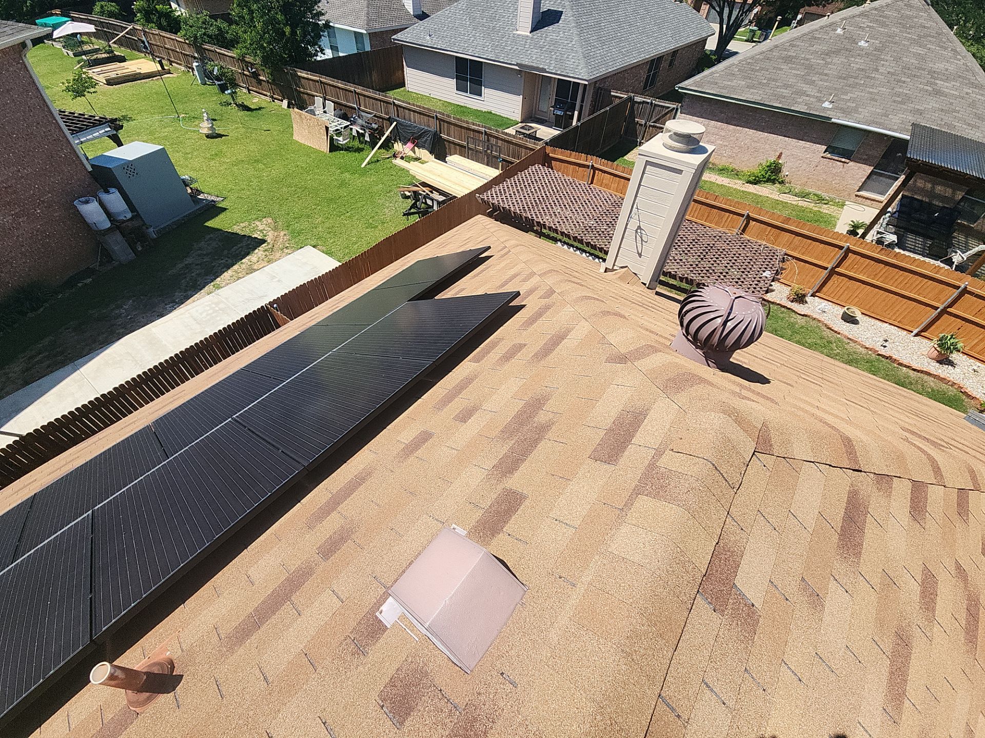 Project in Lewisville  by Zeus Exteriors