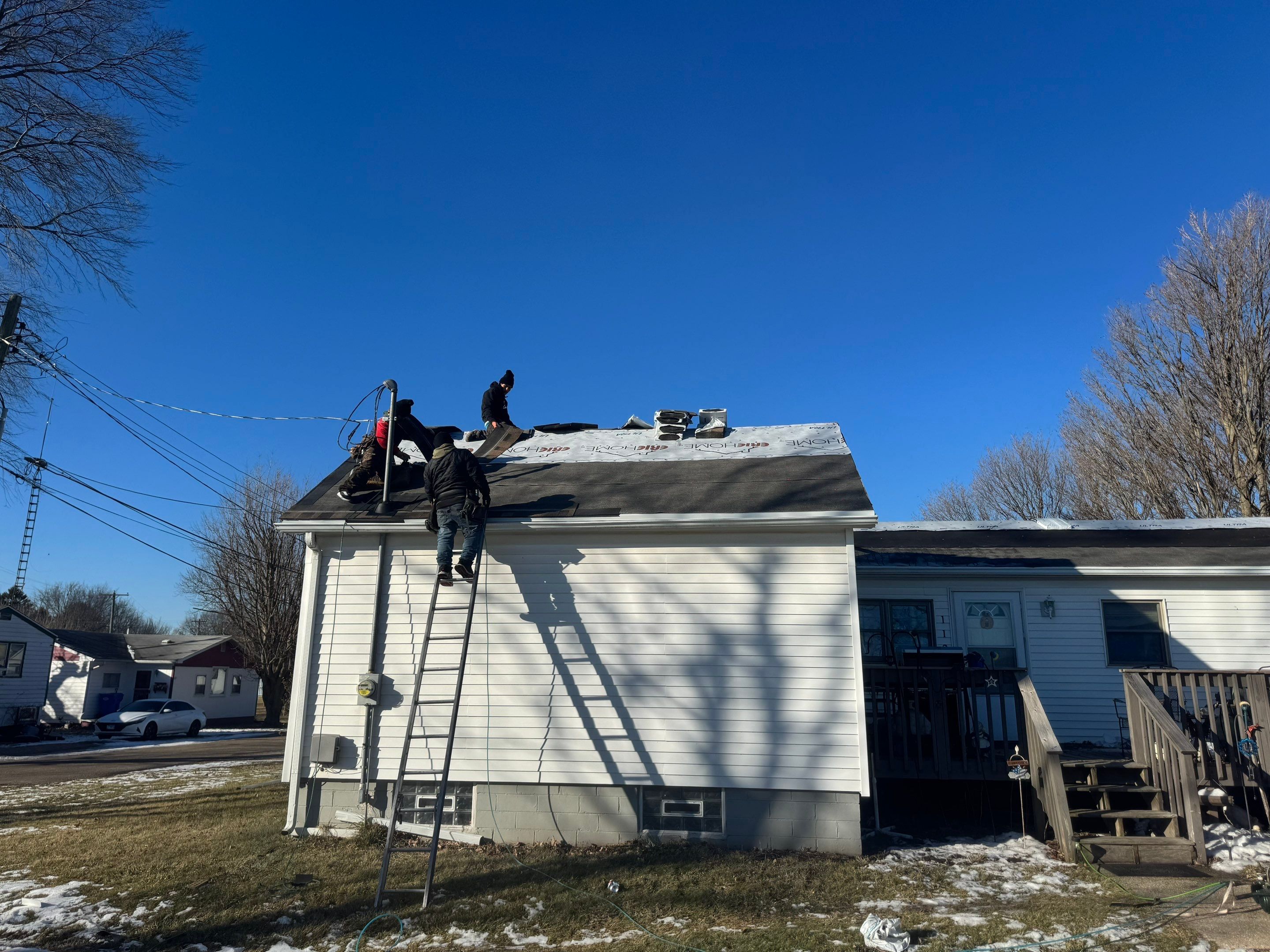 Sharkey Roof by Erie Home