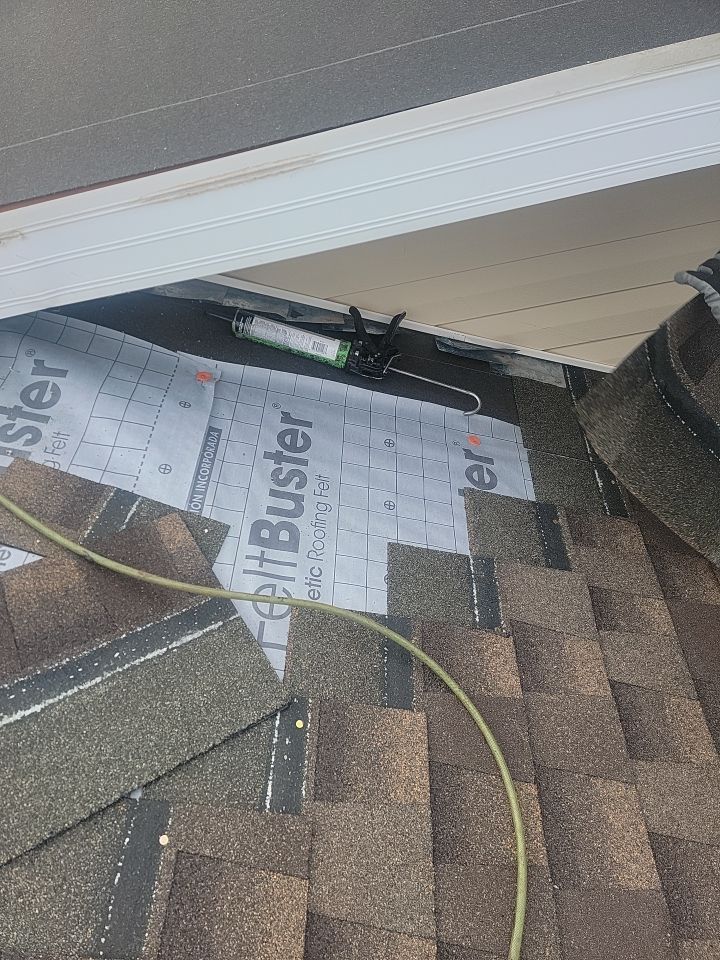 Storm Damaged Roof using GAF Timberline HDZ - Lifetime Shingle by The Roof Doctor