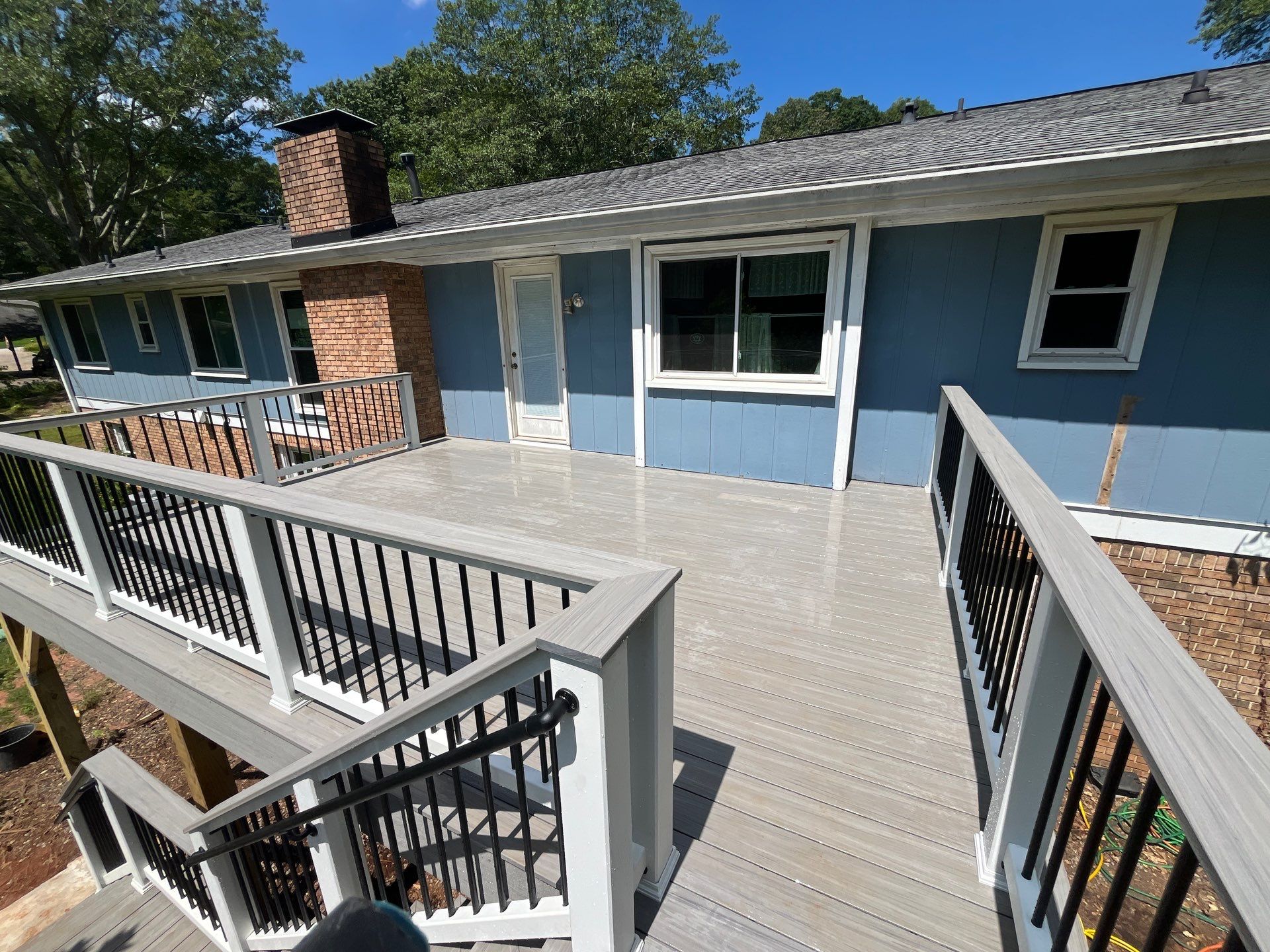 Deck Installation using Deckorators Summit Series Decking in Tucker, GA by Nelson Exteriors
