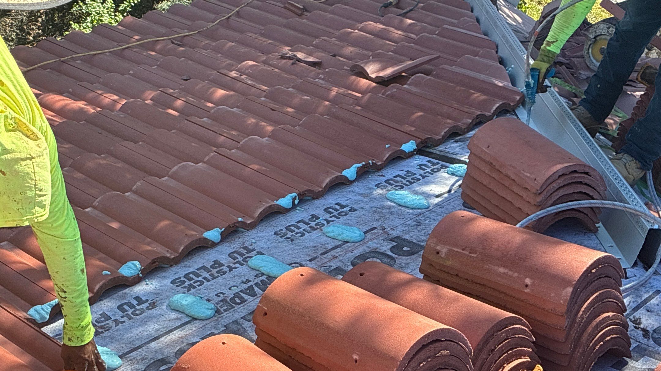 Residential Roofing Installation using Westlake Roofing Tile by BLUES BROTHERS ROOFING