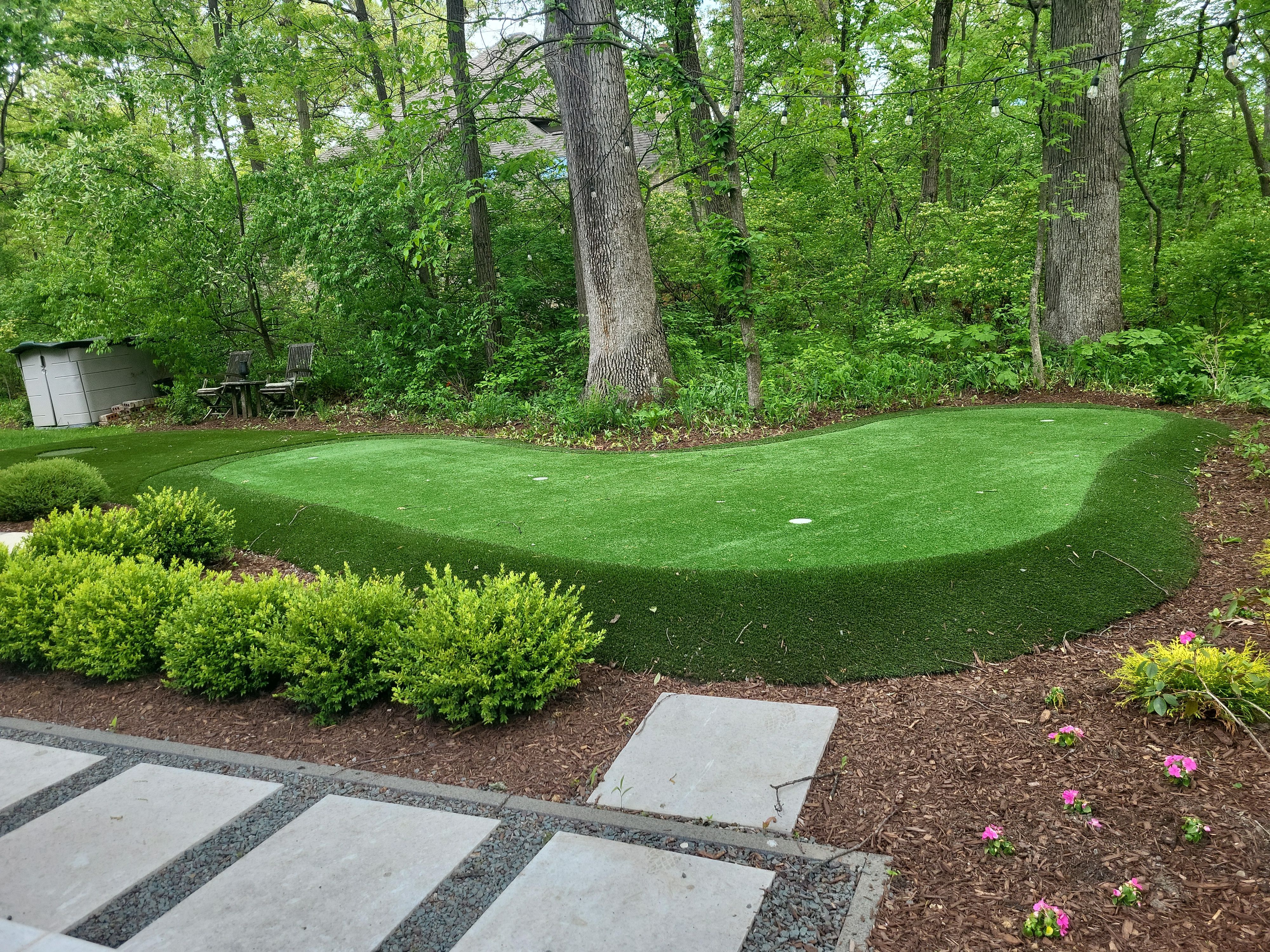 Practice green in Lockport, IL by Southwest Greens Midwest