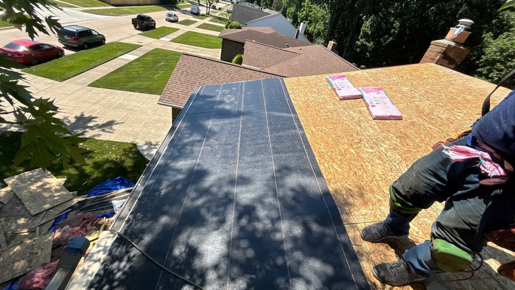 Roof Replacement using Owens Corning Estate Gray by 180 Contractors