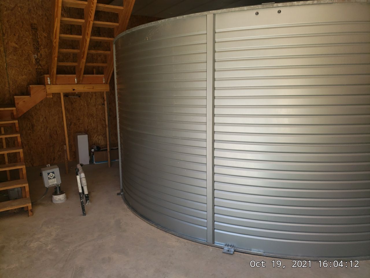 Inside a structure? No problem! by Hill Country Rain Water