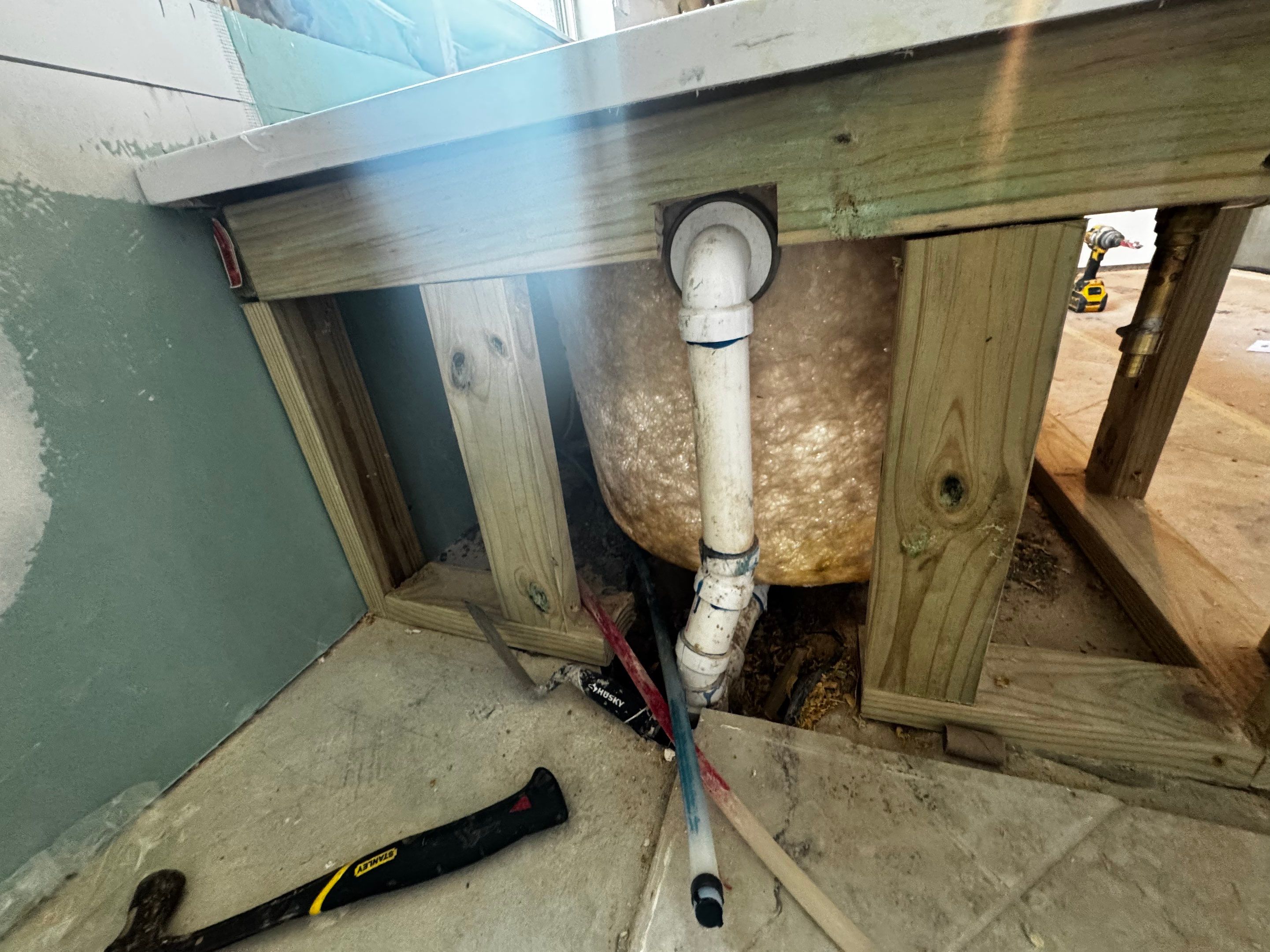 Hidden Plumbing Leak & Bathroom Restoration – Tomball, TX by MaxResto