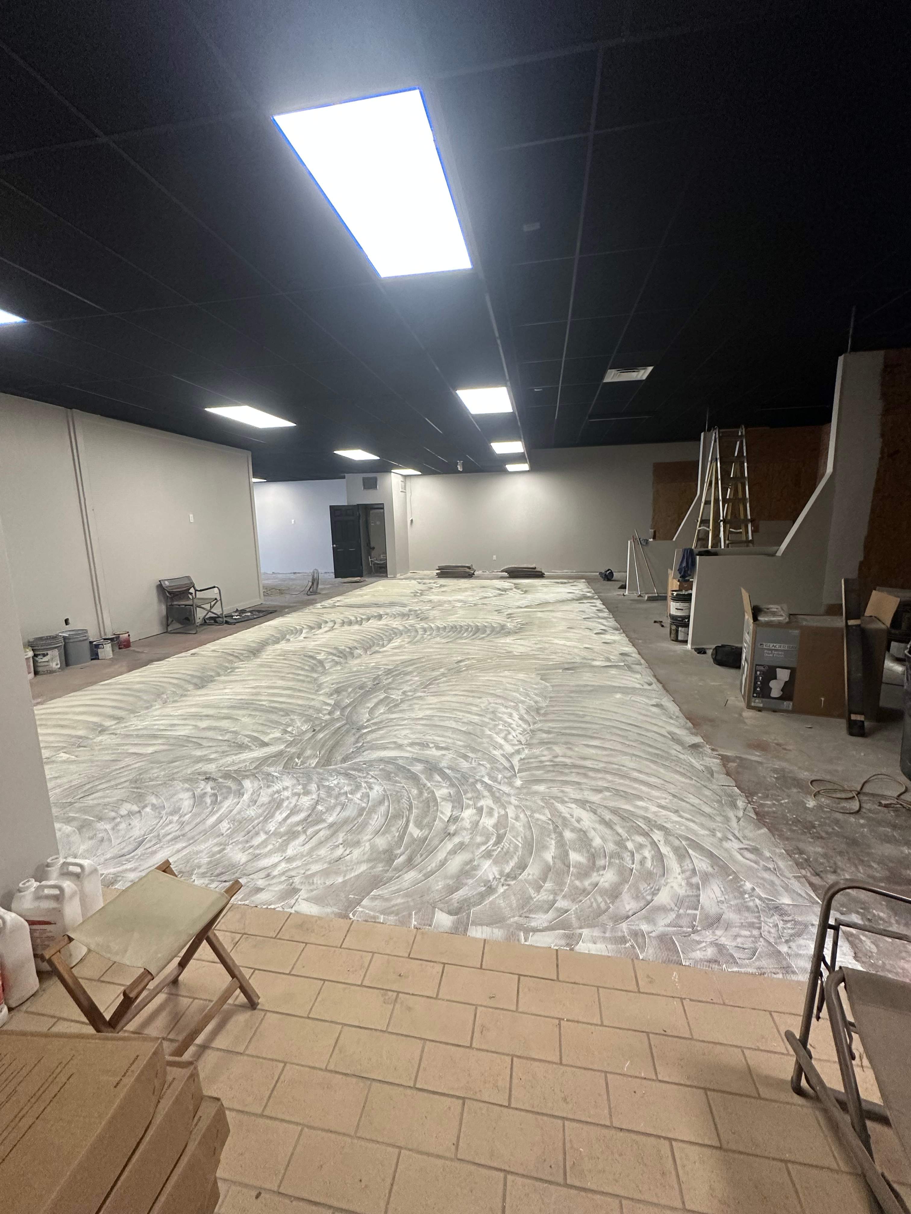 Commercial Indoor Golf Simulator Facility Buildout in Bradenton by Vertical General Contracting