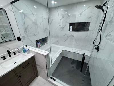 Master bathroom renovation
