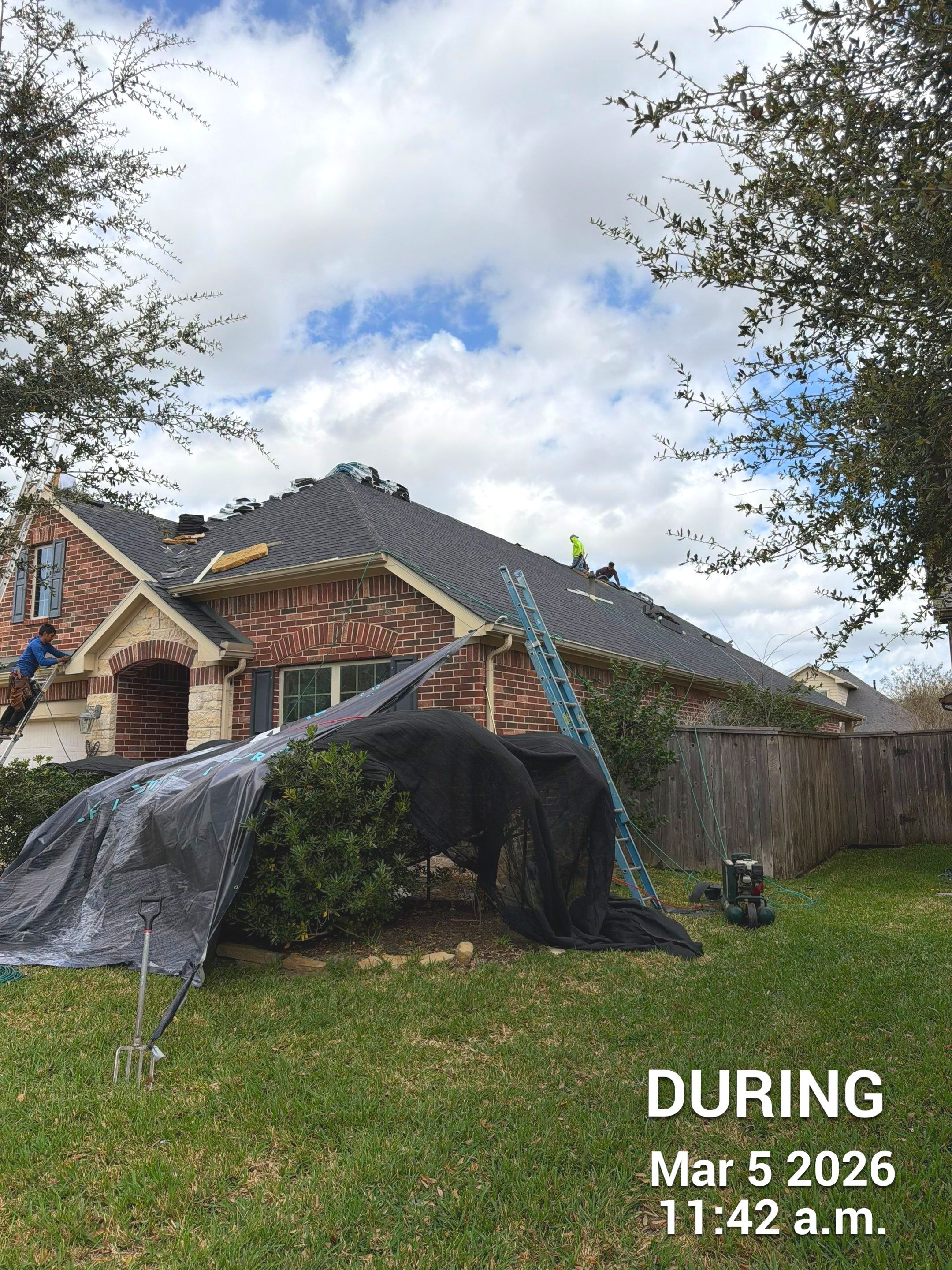 Project in Fulshear by Black Coast Roofing