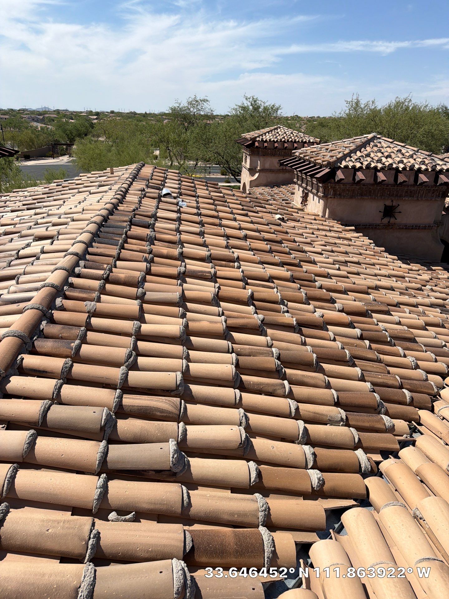 Project in Scottsdale, AZ by Saint Roofing