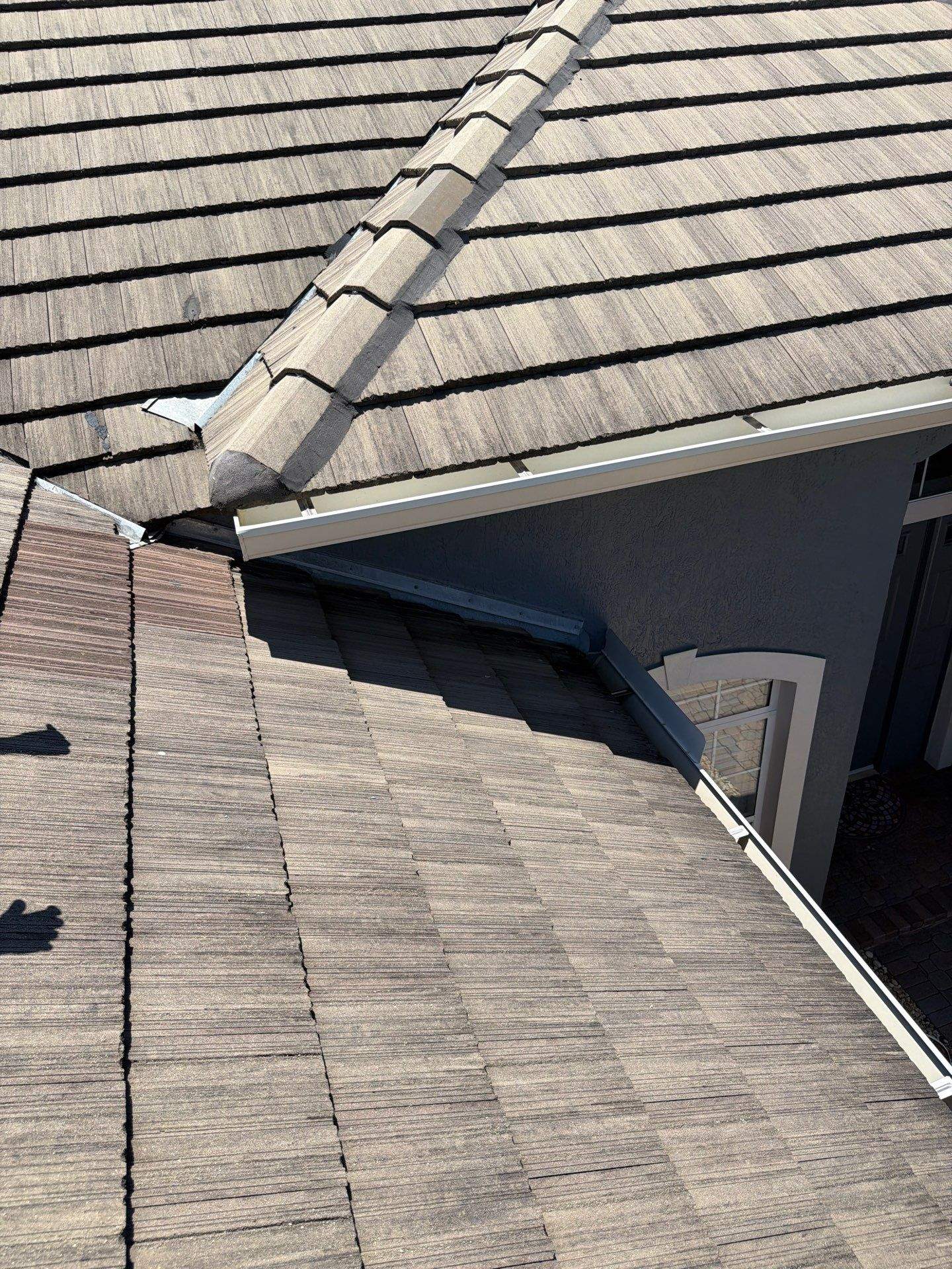 Winter Park Concrete Tile Roof Replacement and Chimney Flashing Installation by Fortified Roofing Solutions Corp.