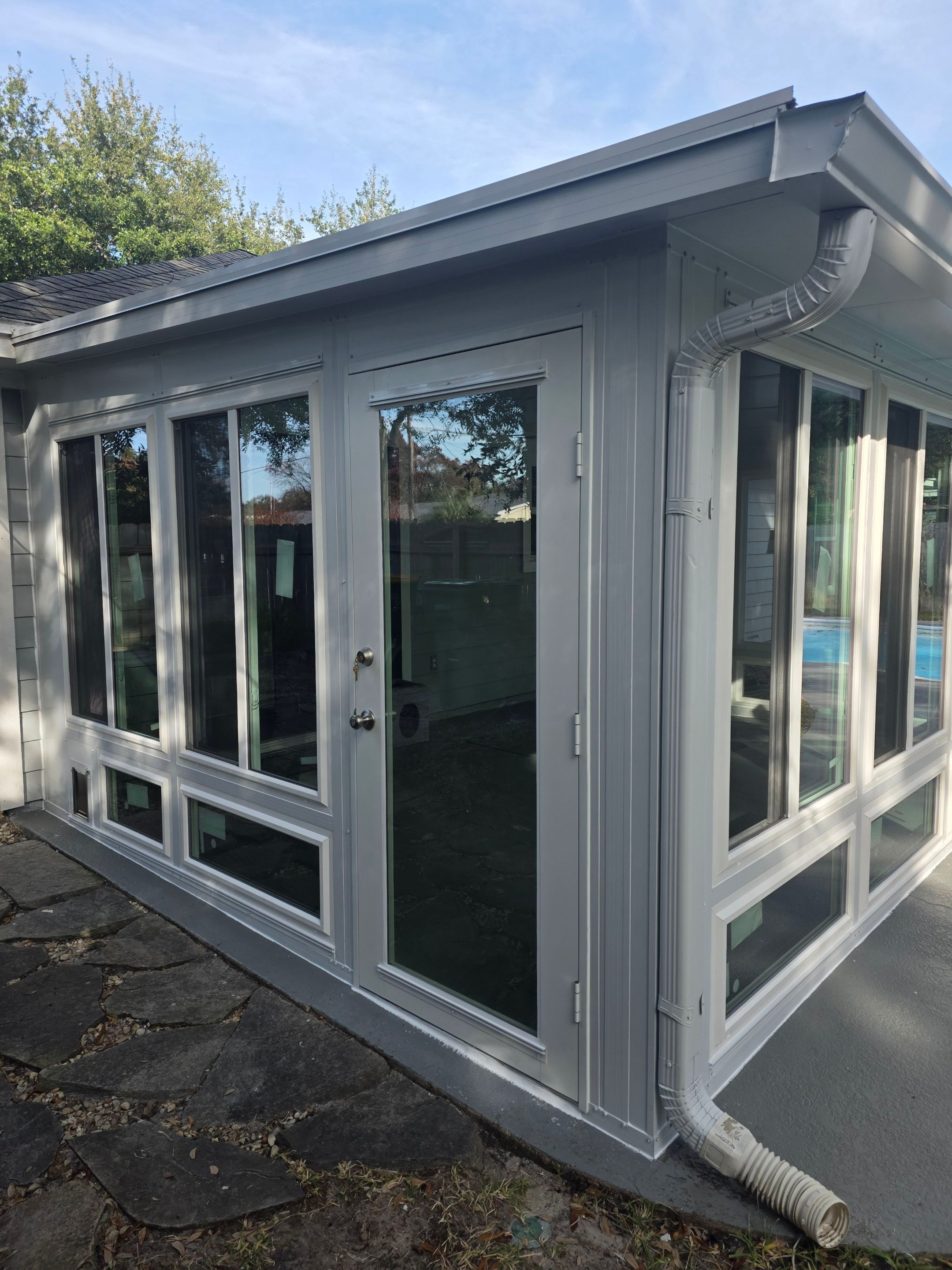Patio Cover to Glass Room in Mary Esther, FL by Titan Sunrooms