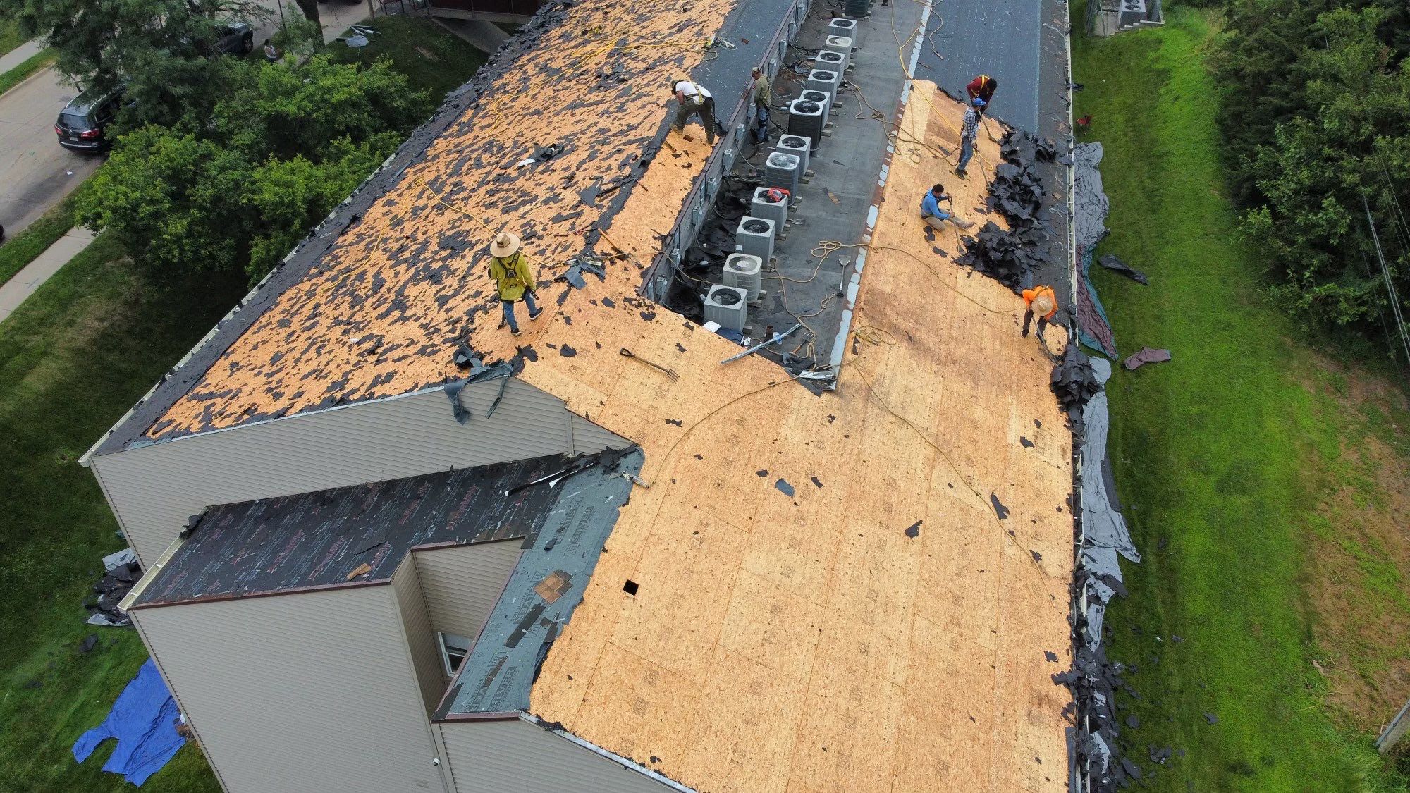 Lightning Commercial Restoration using Tamko Titan by Lightning Exteriors