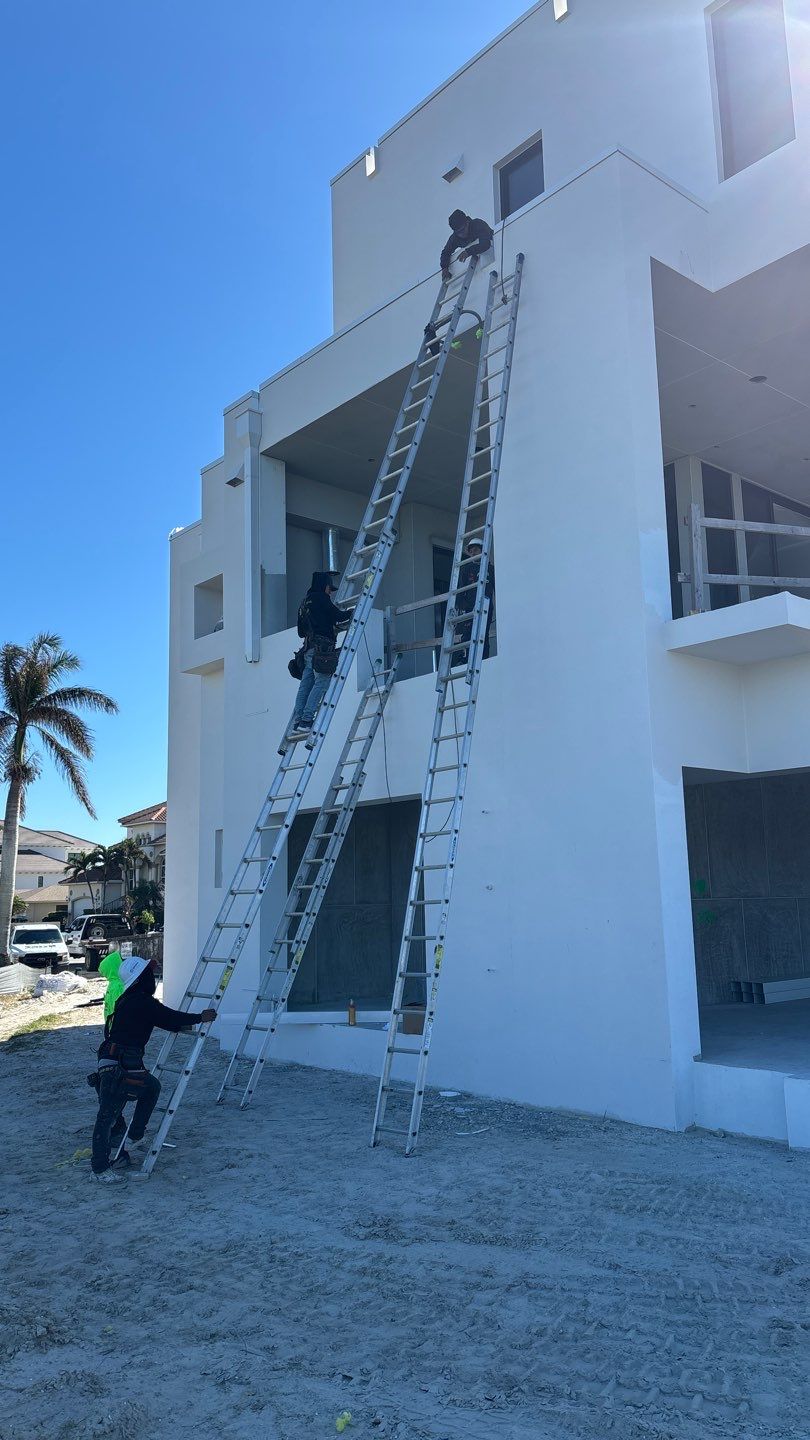 Residential Install of Flat TPO by International Roofing