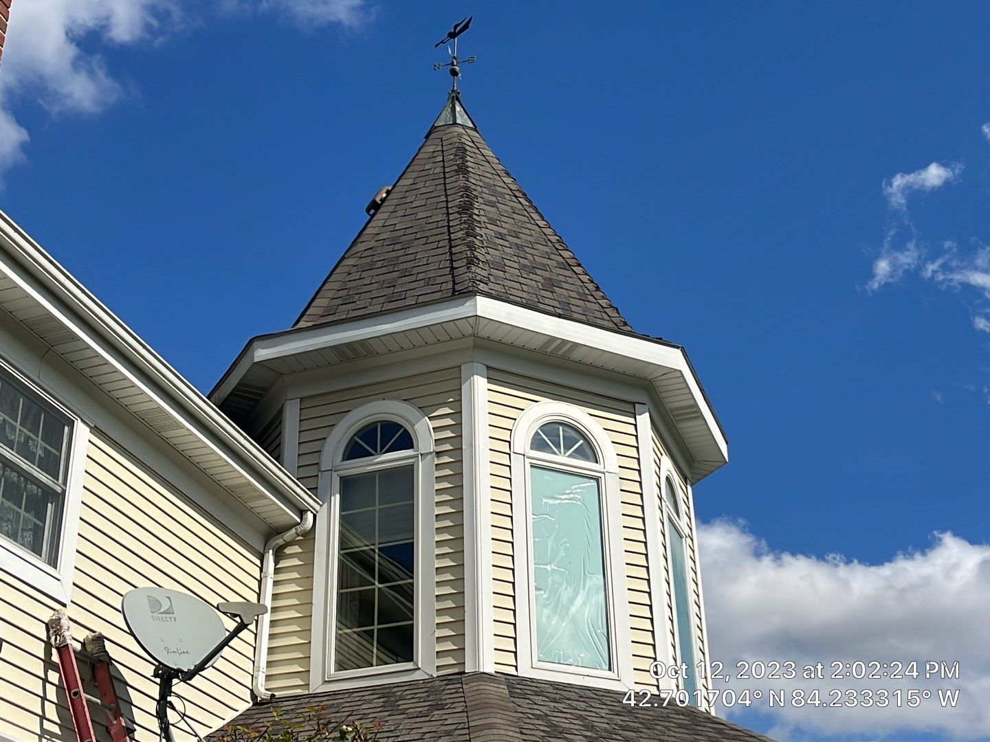 Residential Roofing Installation using GAF HDZ - WeatheredWood by Acme Exteriors