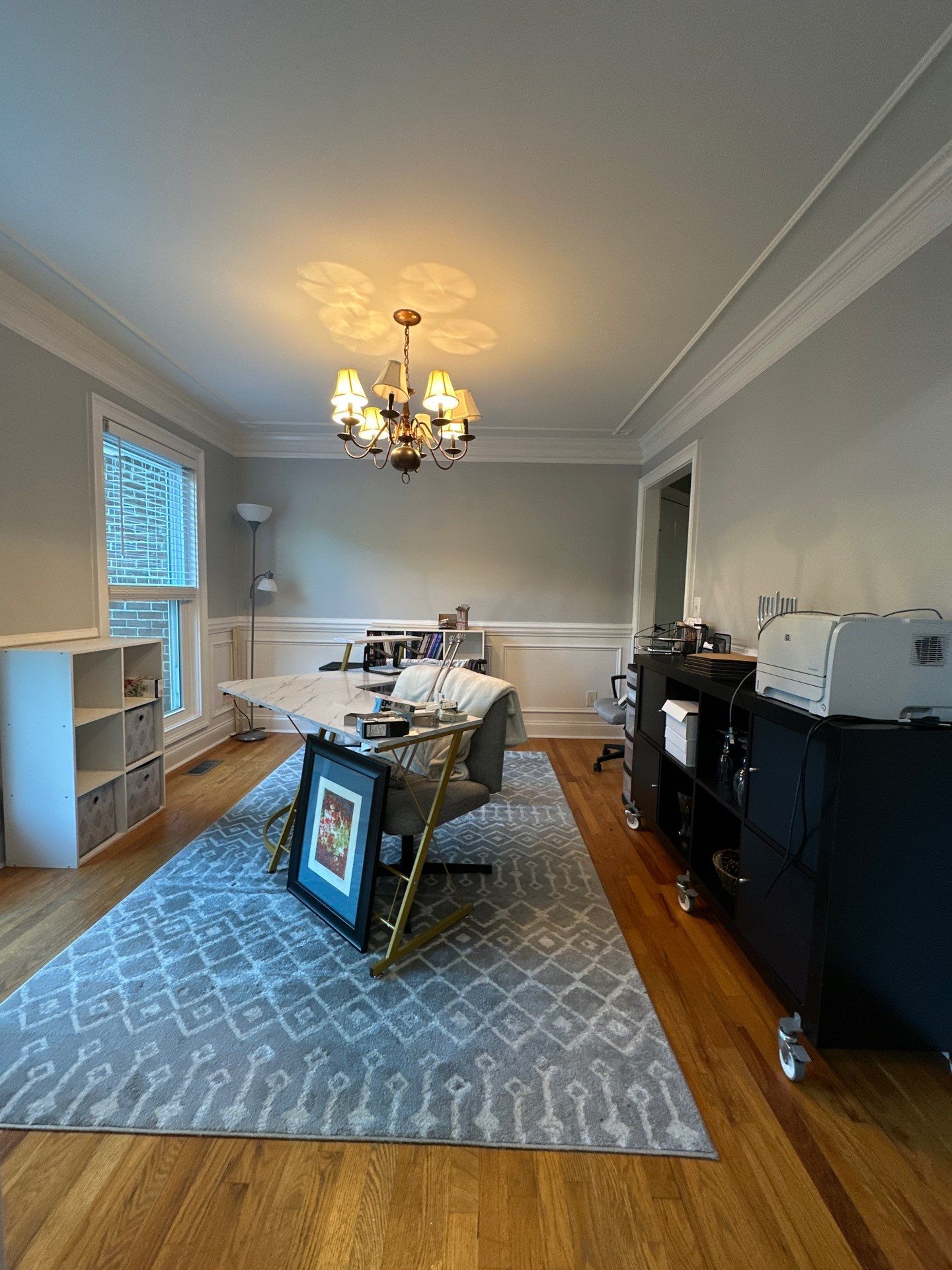 Interior Maintenance Painting Project by Atlanta's Paint Doctor