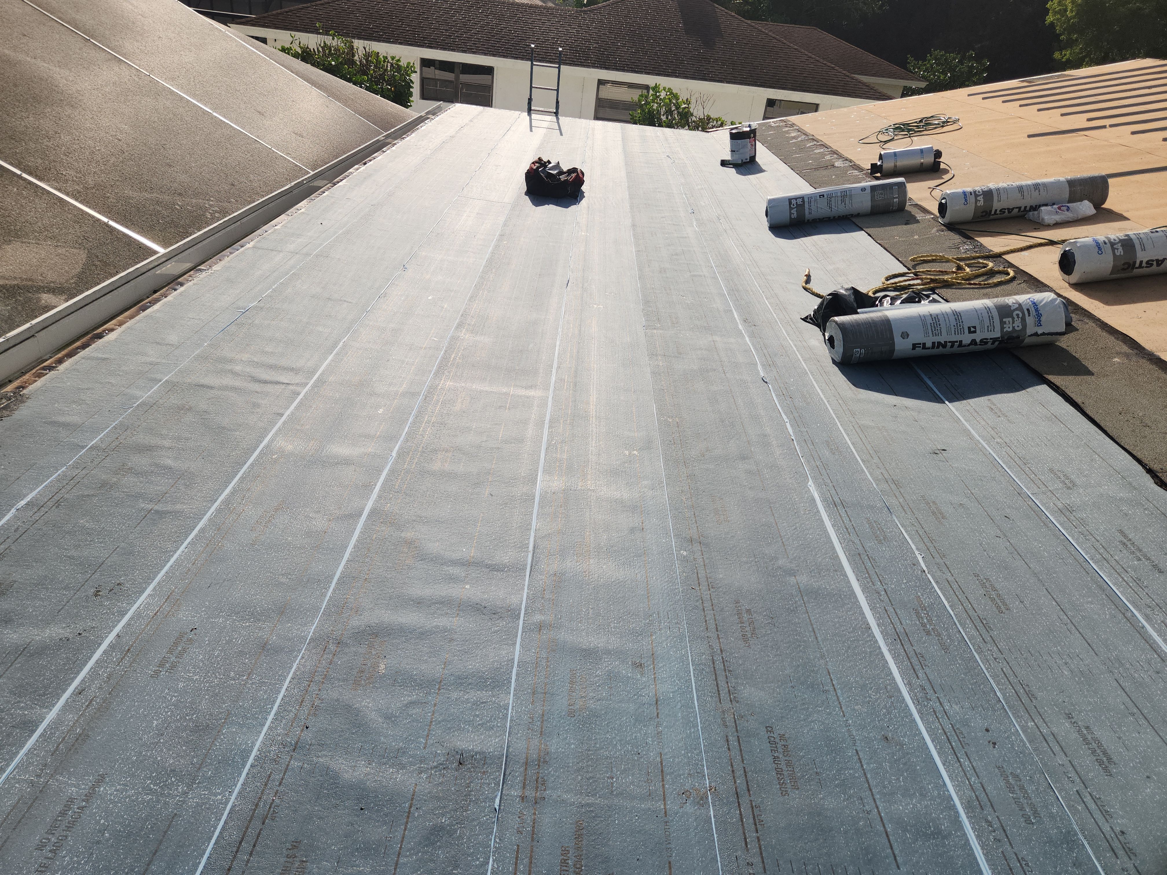 Flat Roof Replacement and Fascia Repair in Margate by Aastro Roofing