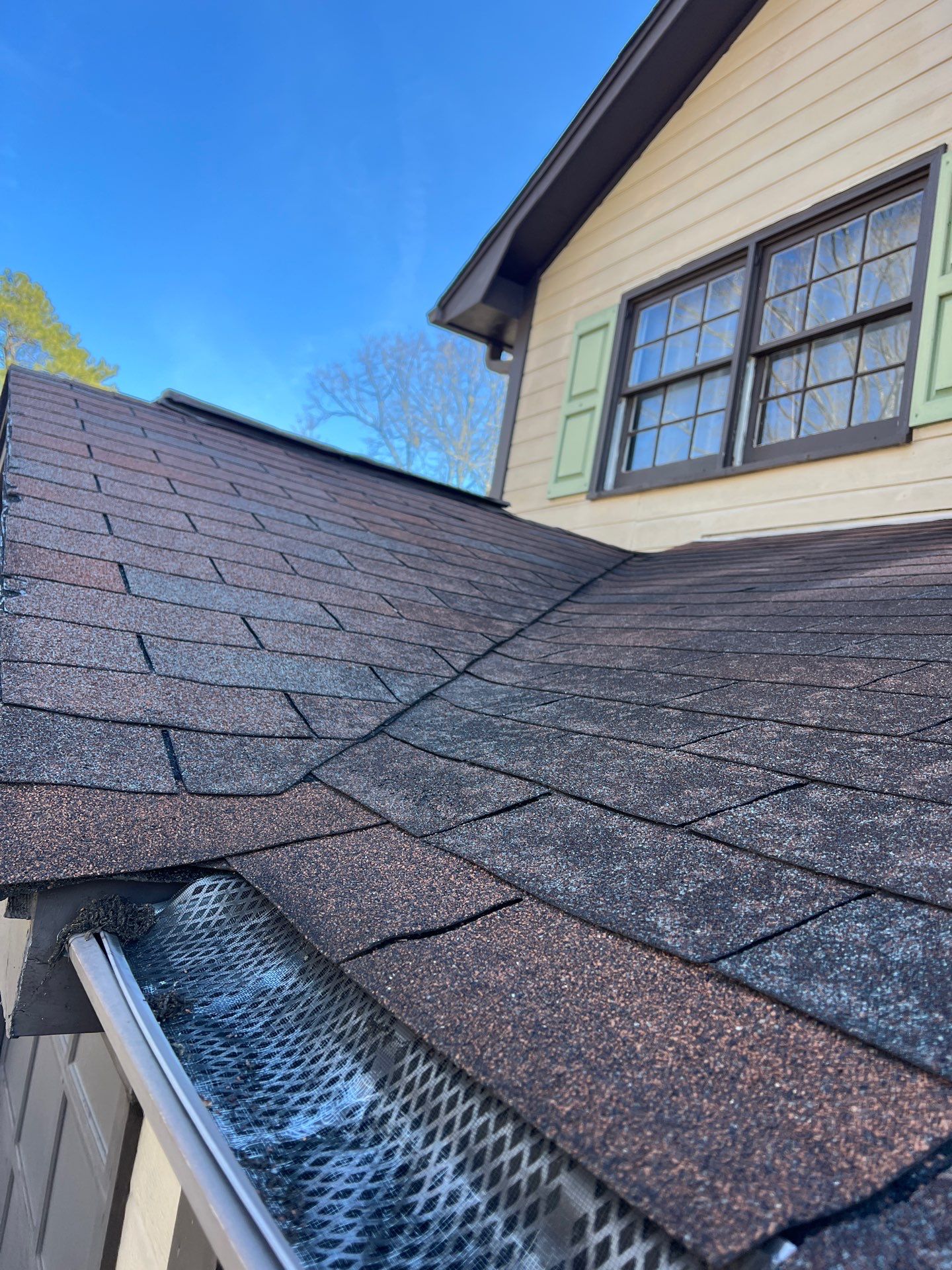 Roof Replacement in Pelham (Weathered Wood) by The Roofing Dudes