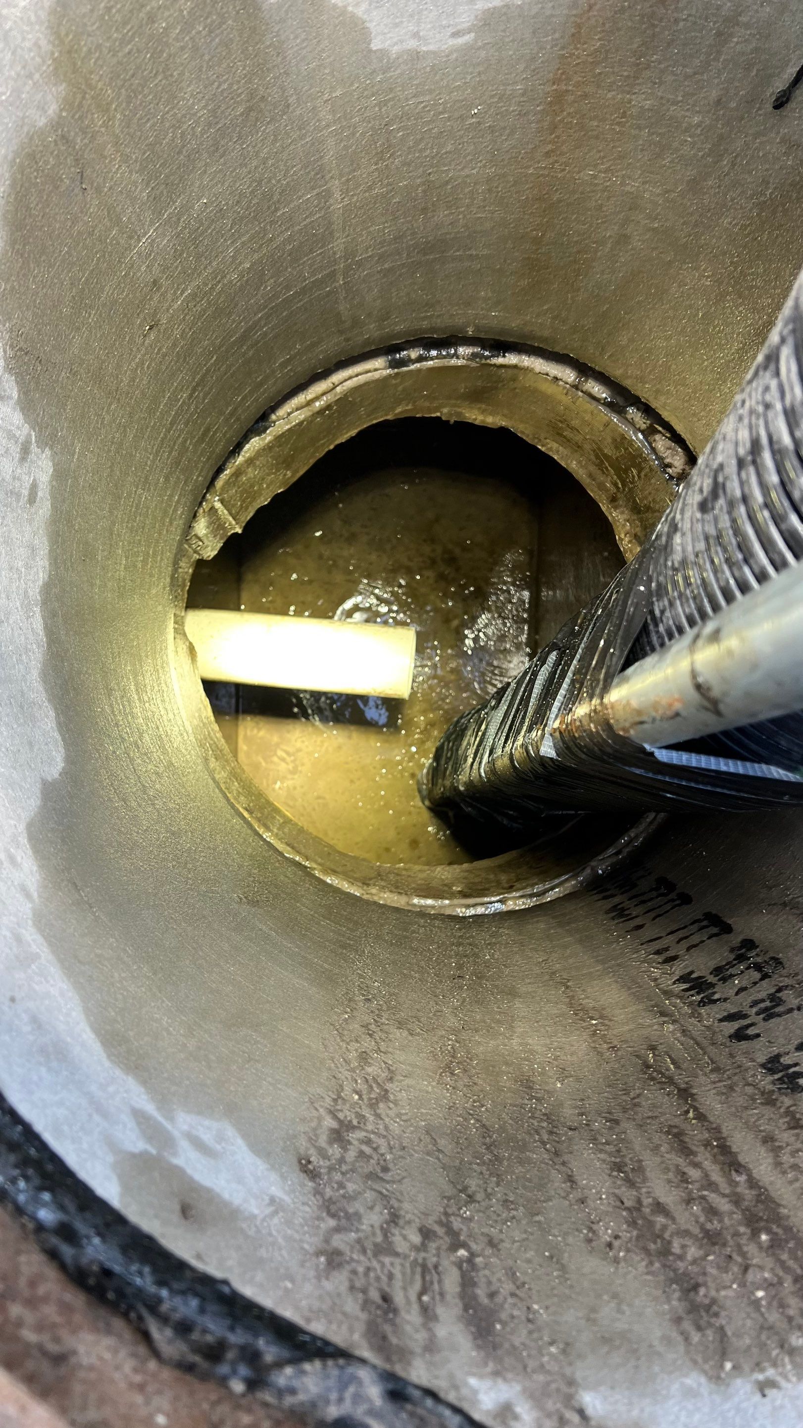 New Carwash Collection Tank Cleaning by APS Power & Water