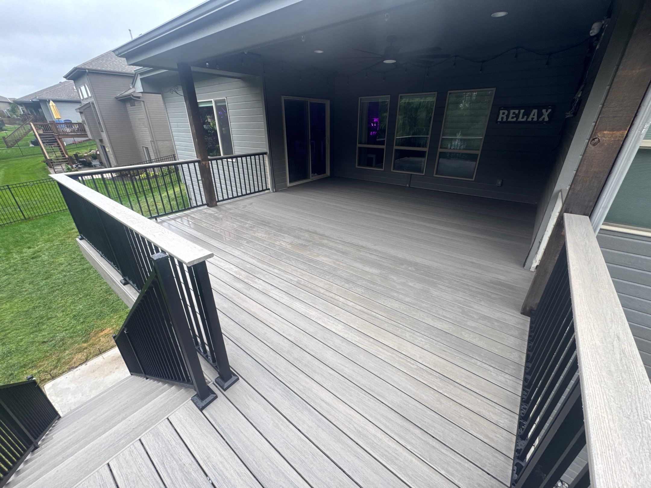 Driftwood custom deck by EAGLE EYE ENTERPRISES