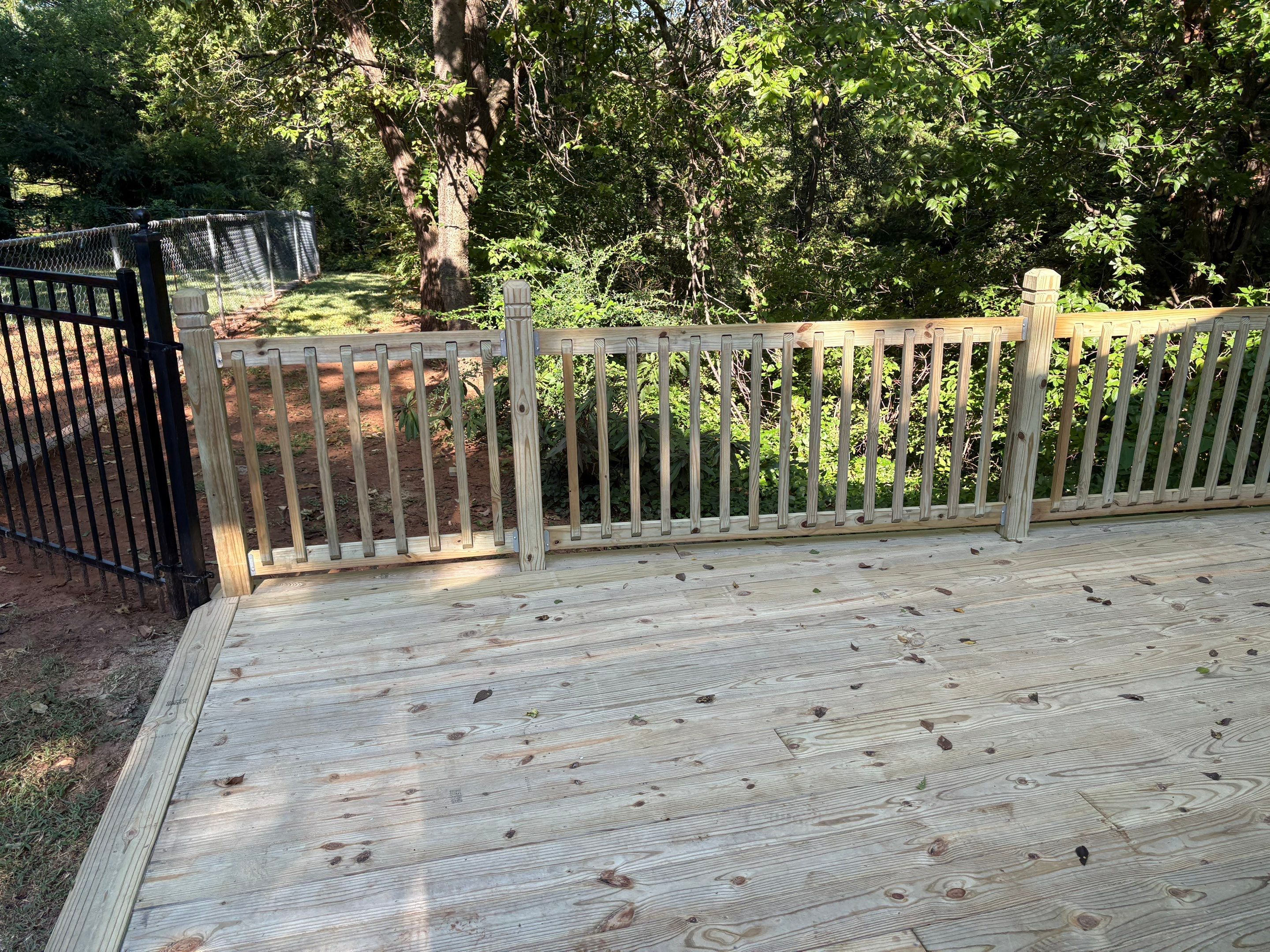 deck replacement in Forest Park by McCann's Roofing and Construction