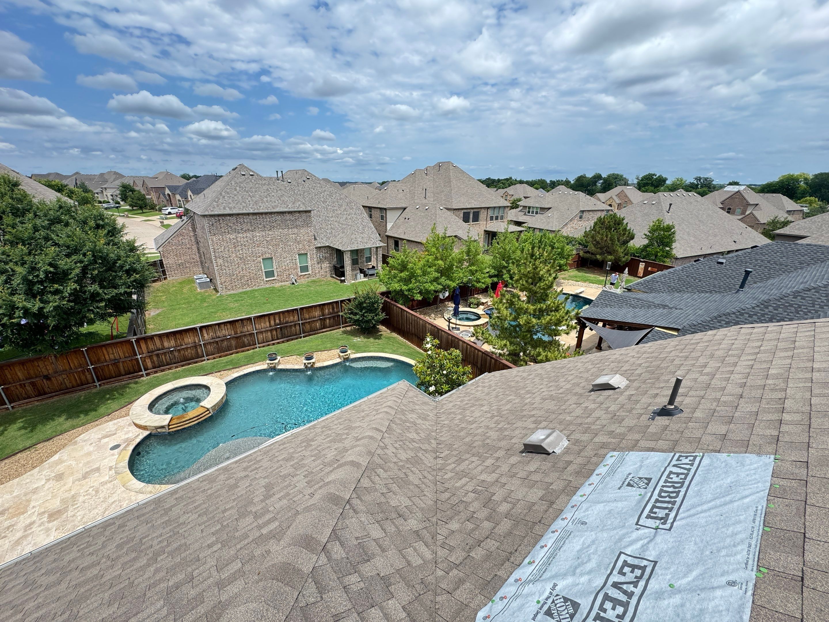 Inspection Wind damages and ceiling leaks McKinney, TX by NIMBUS GENERAL CONTRACTORS, LLC